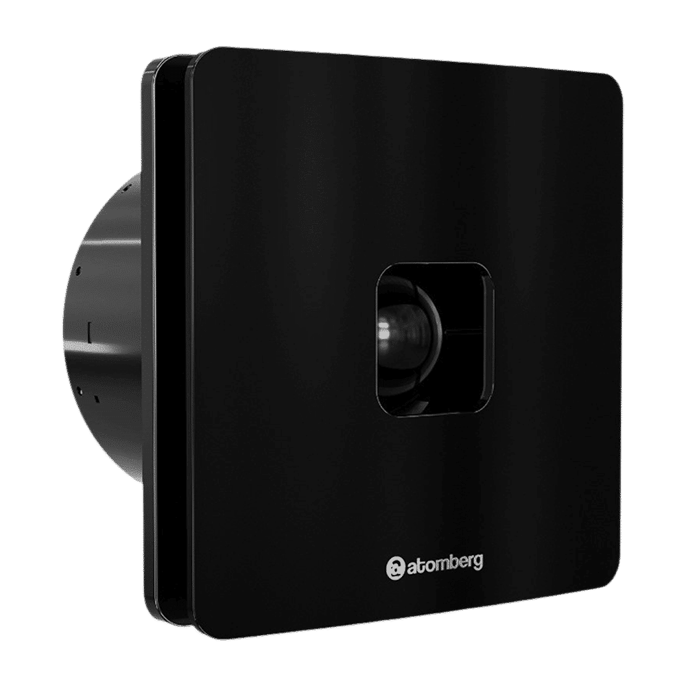 atomberg Studio Plus 6 Inch 150mm Exhaust Fan with BLDC Motor (Low Noise Operation, Gloss Black)_2