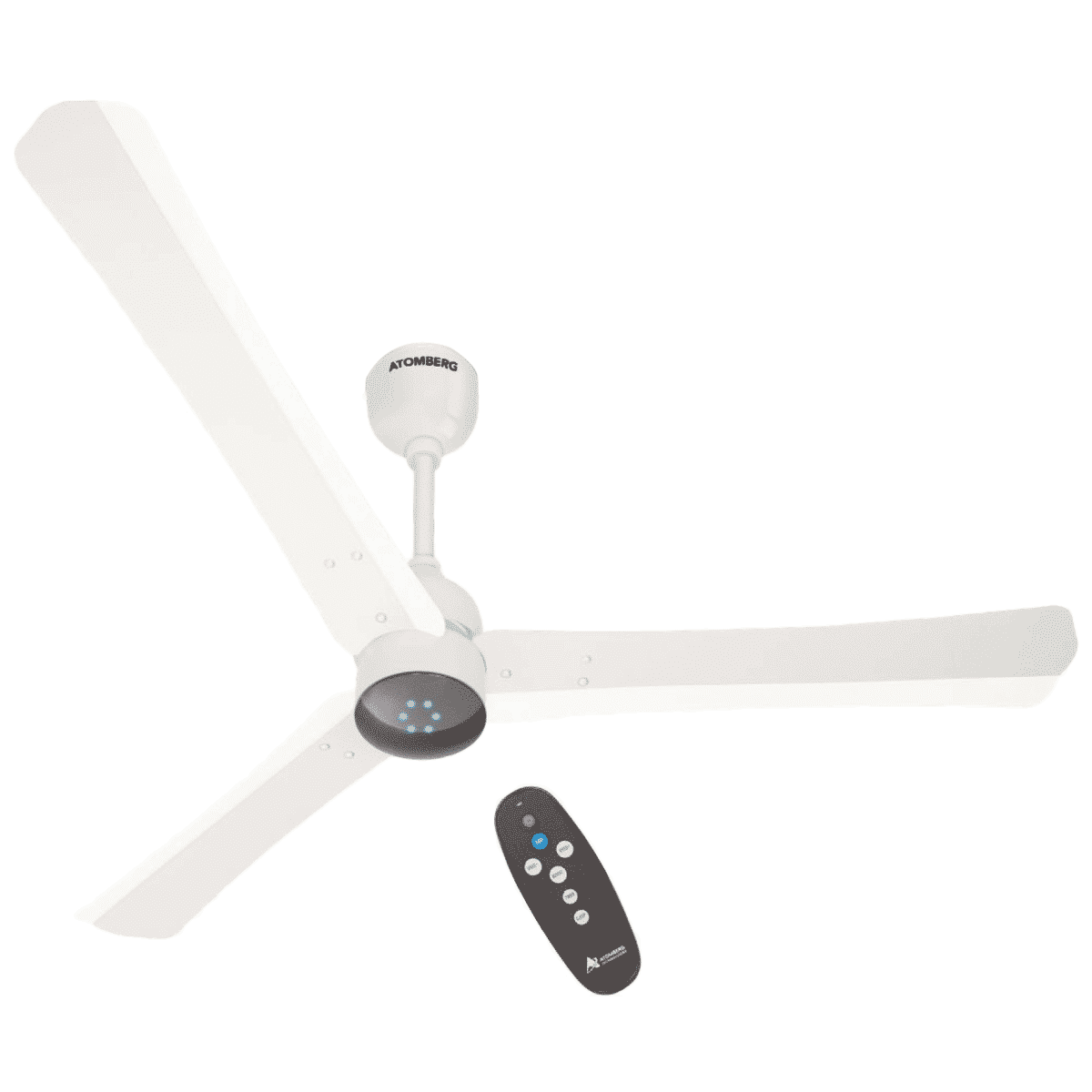atomberg Renesa Plus 5 Star 1200mm 3 Blade BLDC Motor Ceiling Fan with Remote (LED Indicator, Pearl White)_6