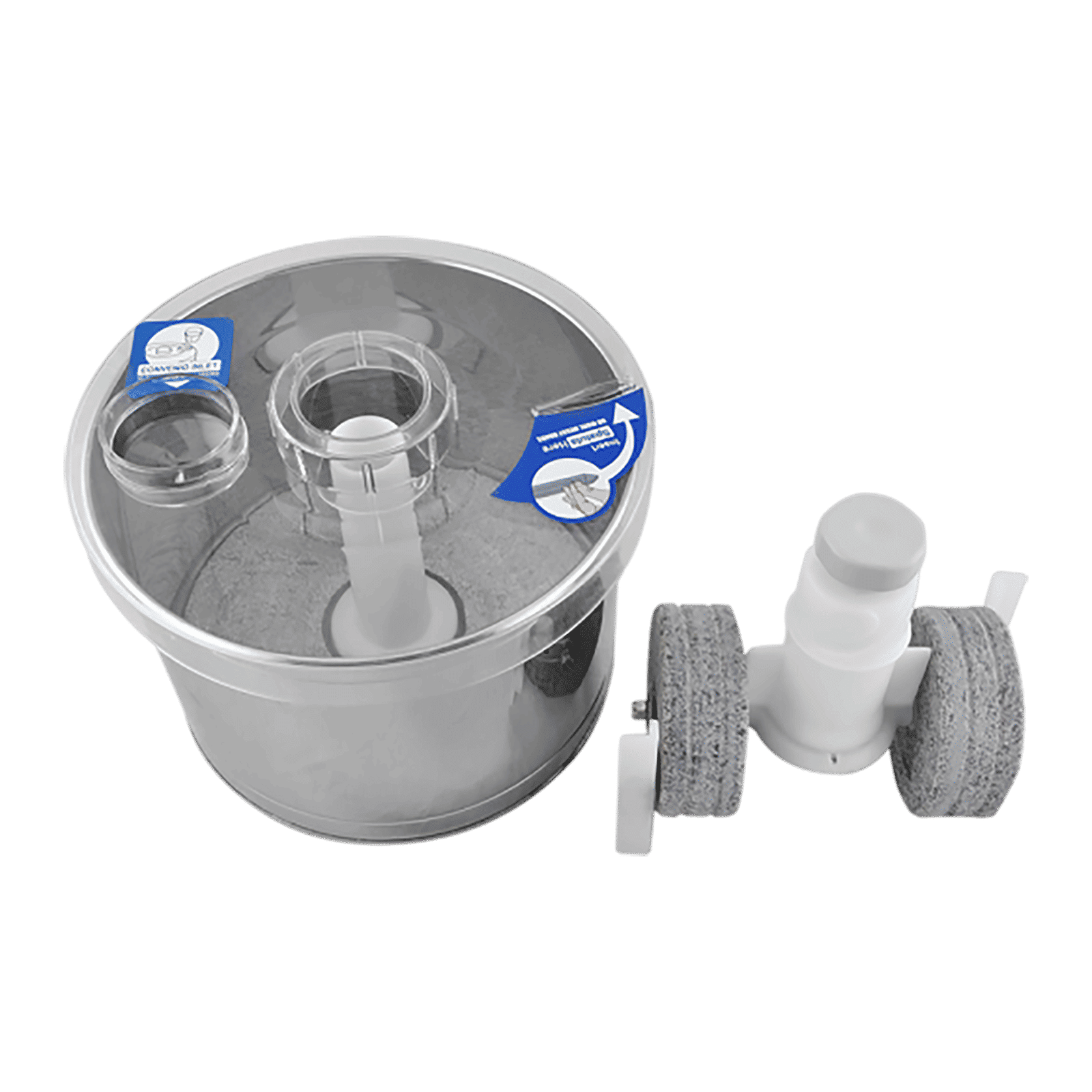 Panasonic Ultimate 2 Litres 2 Stones Wet Grinder (Shock Proof, Black)_10