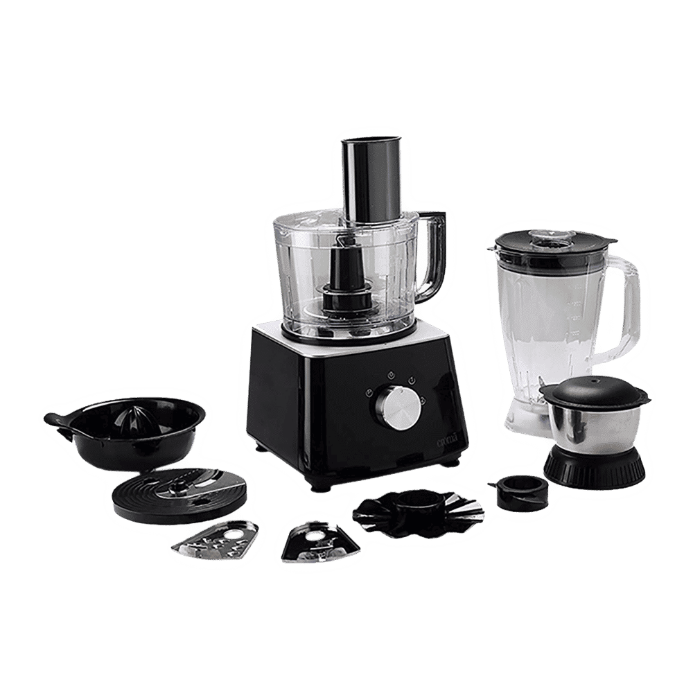 Croma 800 Watt Food Processor with 2 Blades (Black)_1