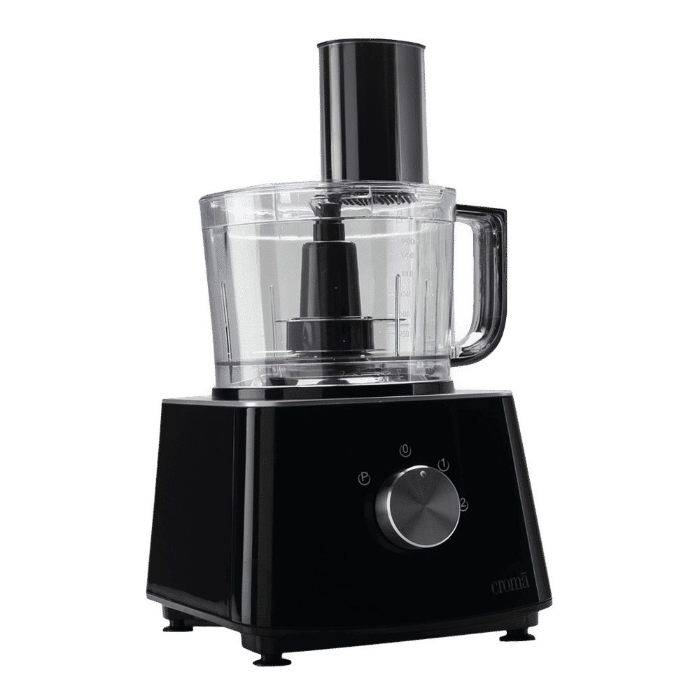 Croma 800 Watt Food Processor with 2 Blades (Black)_5