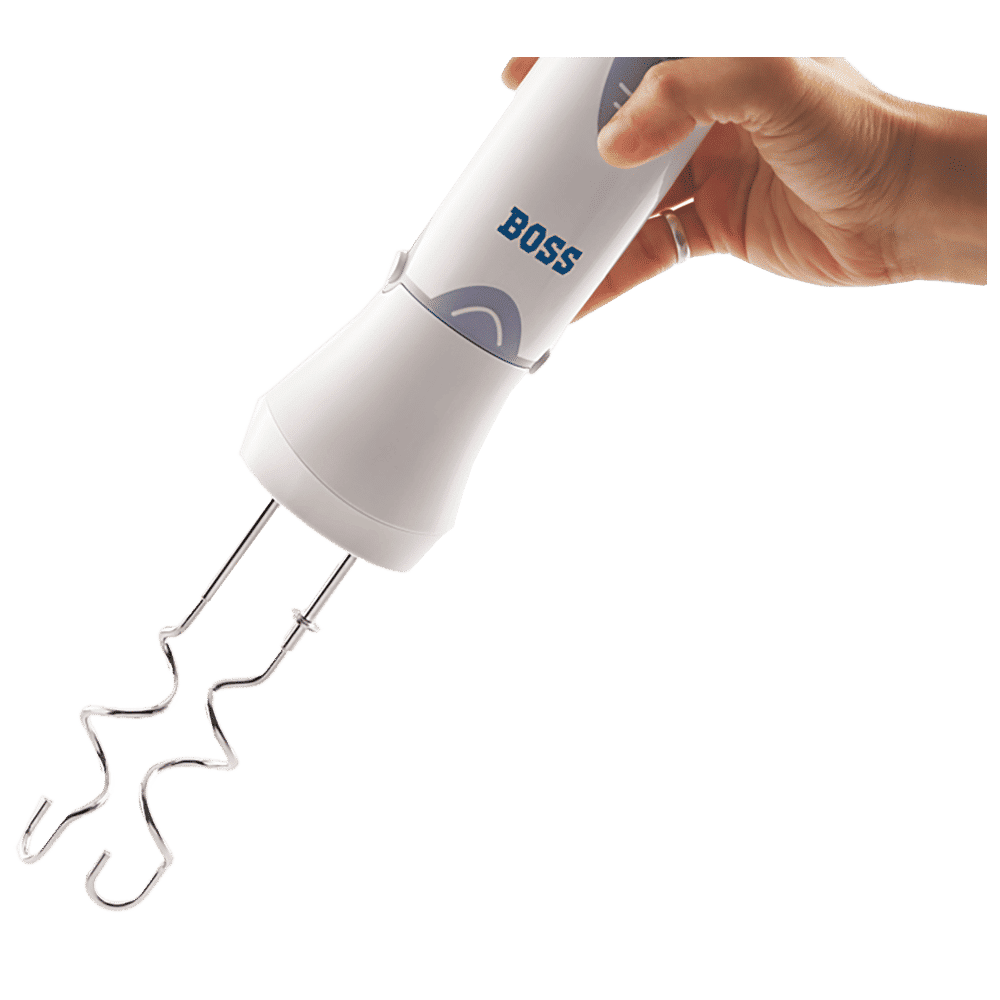 BOSS Quickmix 450 Watt 2 Speed Hand Blender with 4 Attachments (Detachable Metal Foot, White)_10