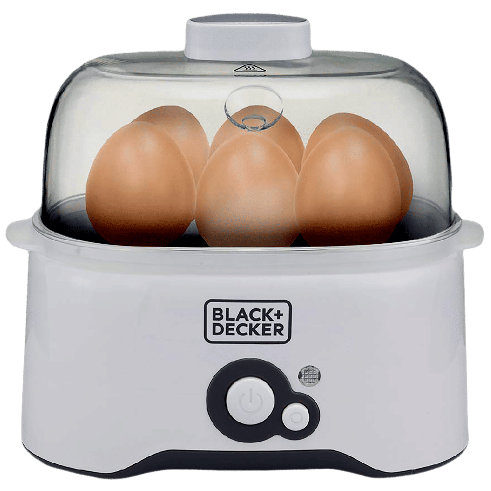 BLACK+DECKER BXEG2801IN 6 Egg Electric Egg Cooker with Dry Boil Protection (White)_1