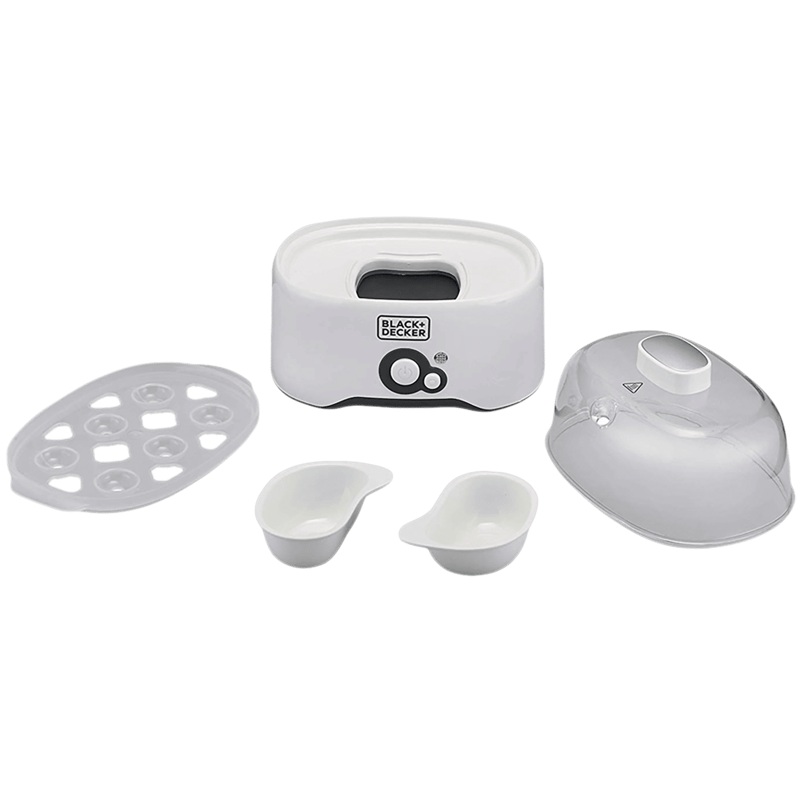 BLACK+DECKER BXEG2801IN 6 Egg Electric Egg Cooker with Dry Boil Protection (White)_7