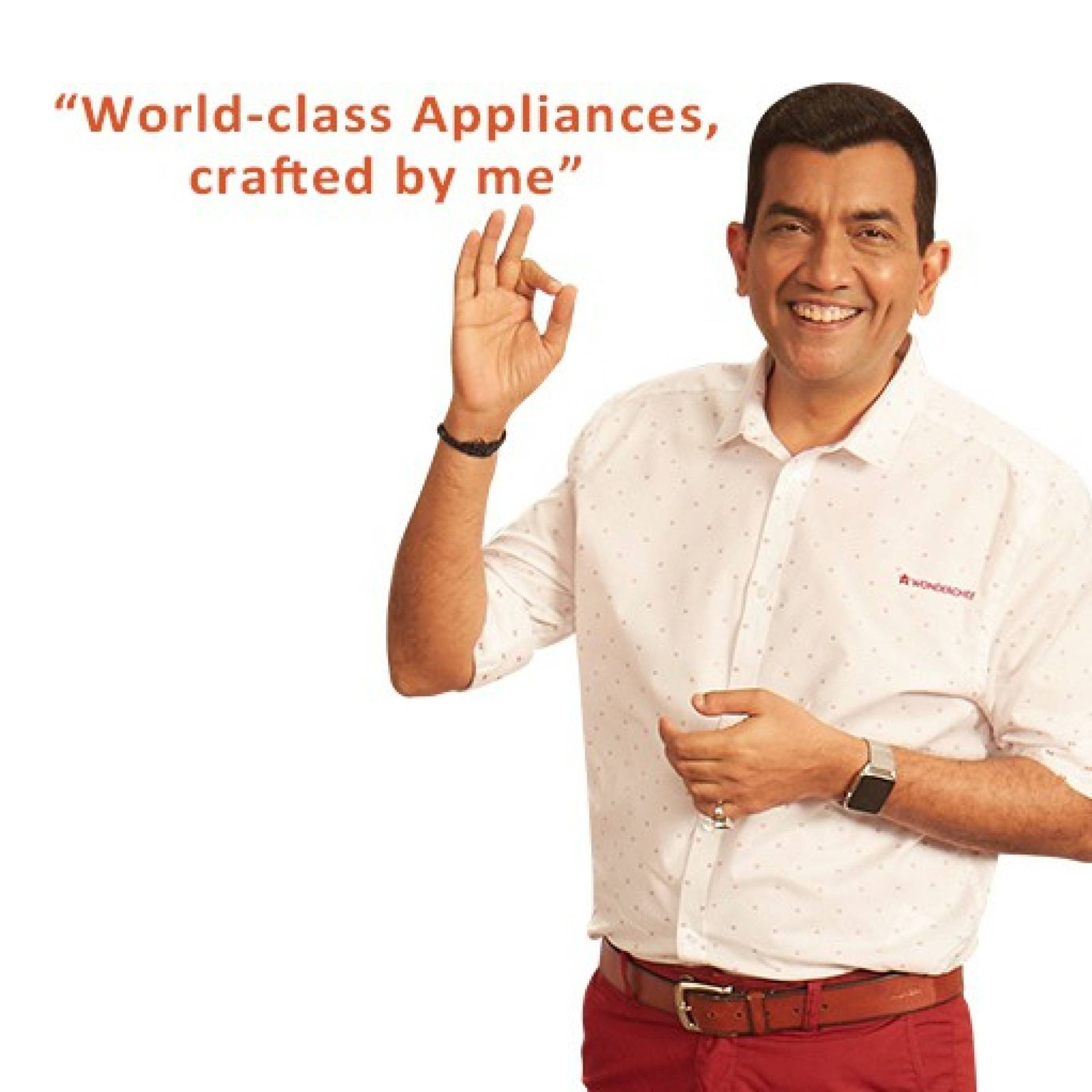 WONDERCHEF Regalia 350 Watt Hand Blender with 3 Attachments (Silent DC Motor, Orange)_6