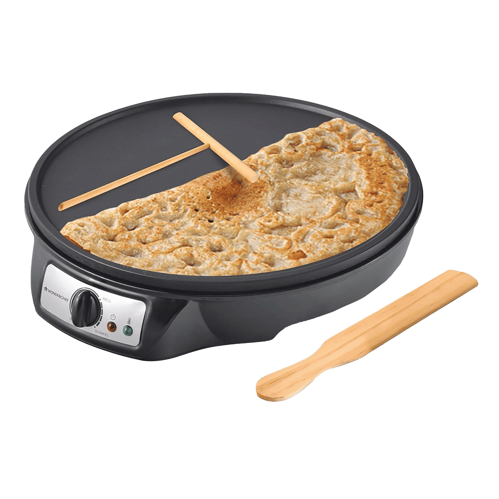 WONDERCHEF 910 Watts Dosa Maker (Adjustable Temperature Control, 63152431, Black)_4