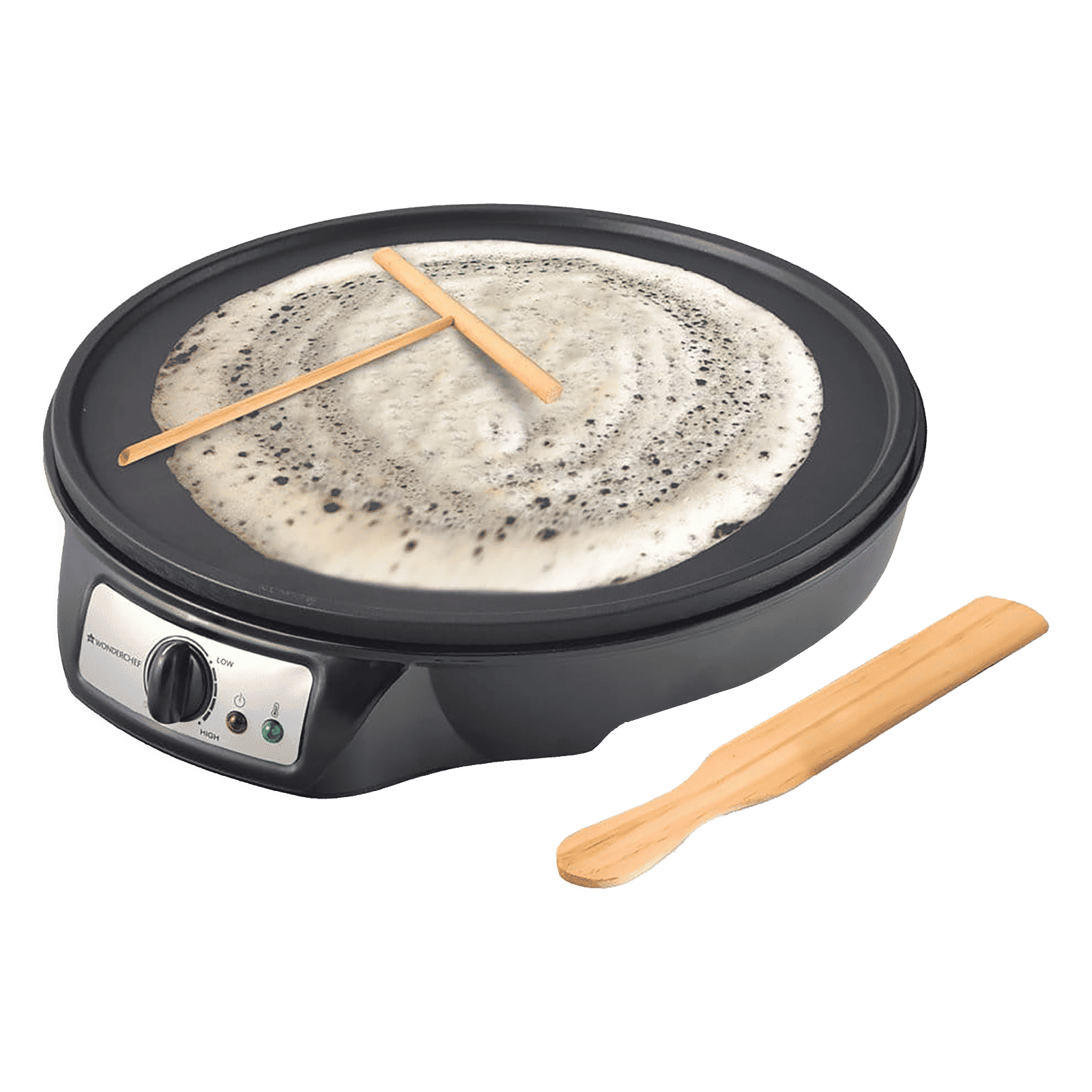 WONDERCHEF 910 Watts Dosa Maker (Adjustable Temperature Control, 63152431, Black)_7