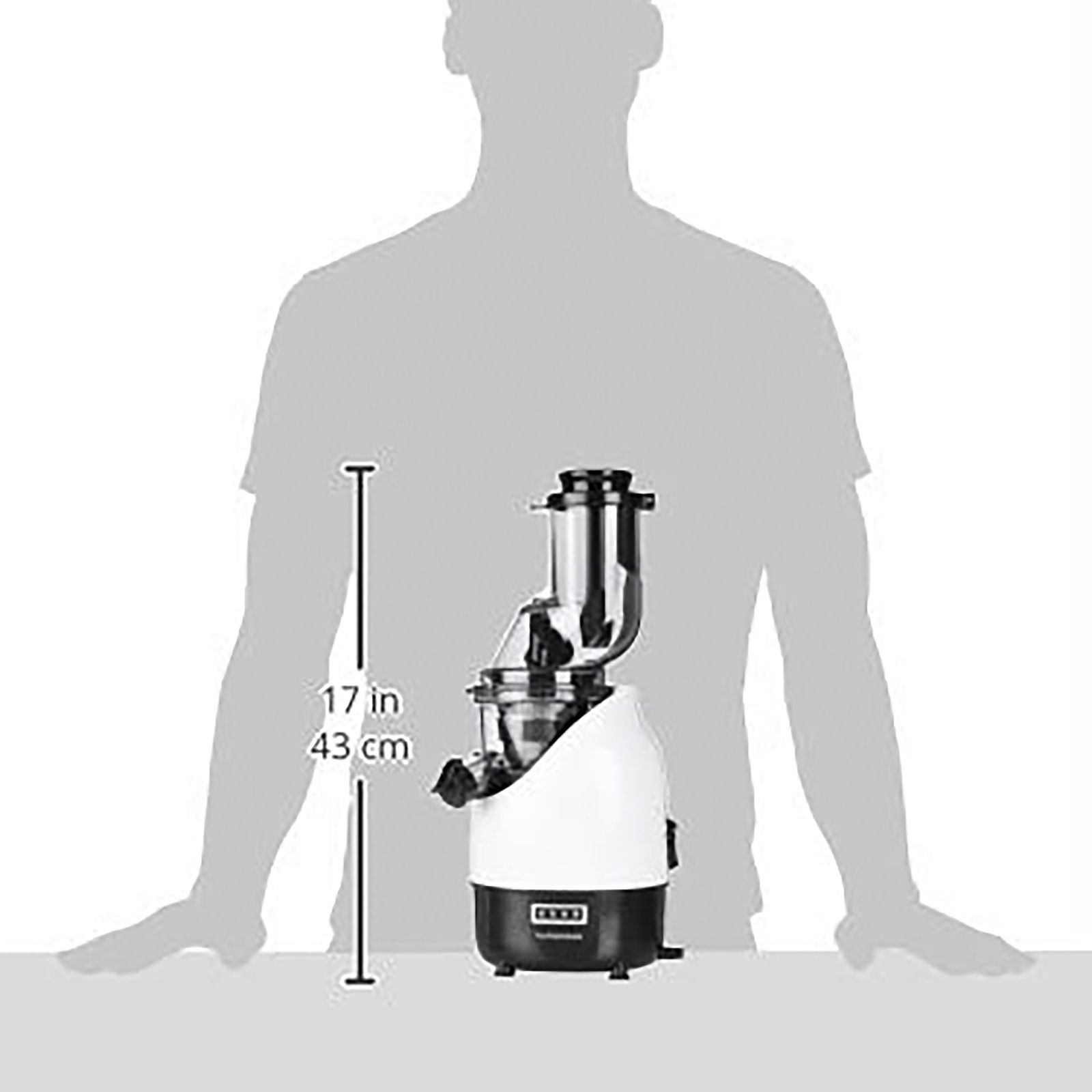 USHA NutriPress 200 Watt Cold Press Juicer (67 RPM, Low Temperature Technology, Black/White)_18