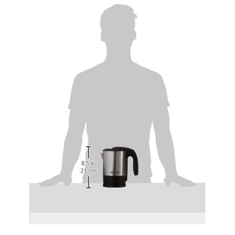 USHA EK3710 1350 Watt 1 Litre Electric Kettle with Boil Dry Protection (Silver)_11