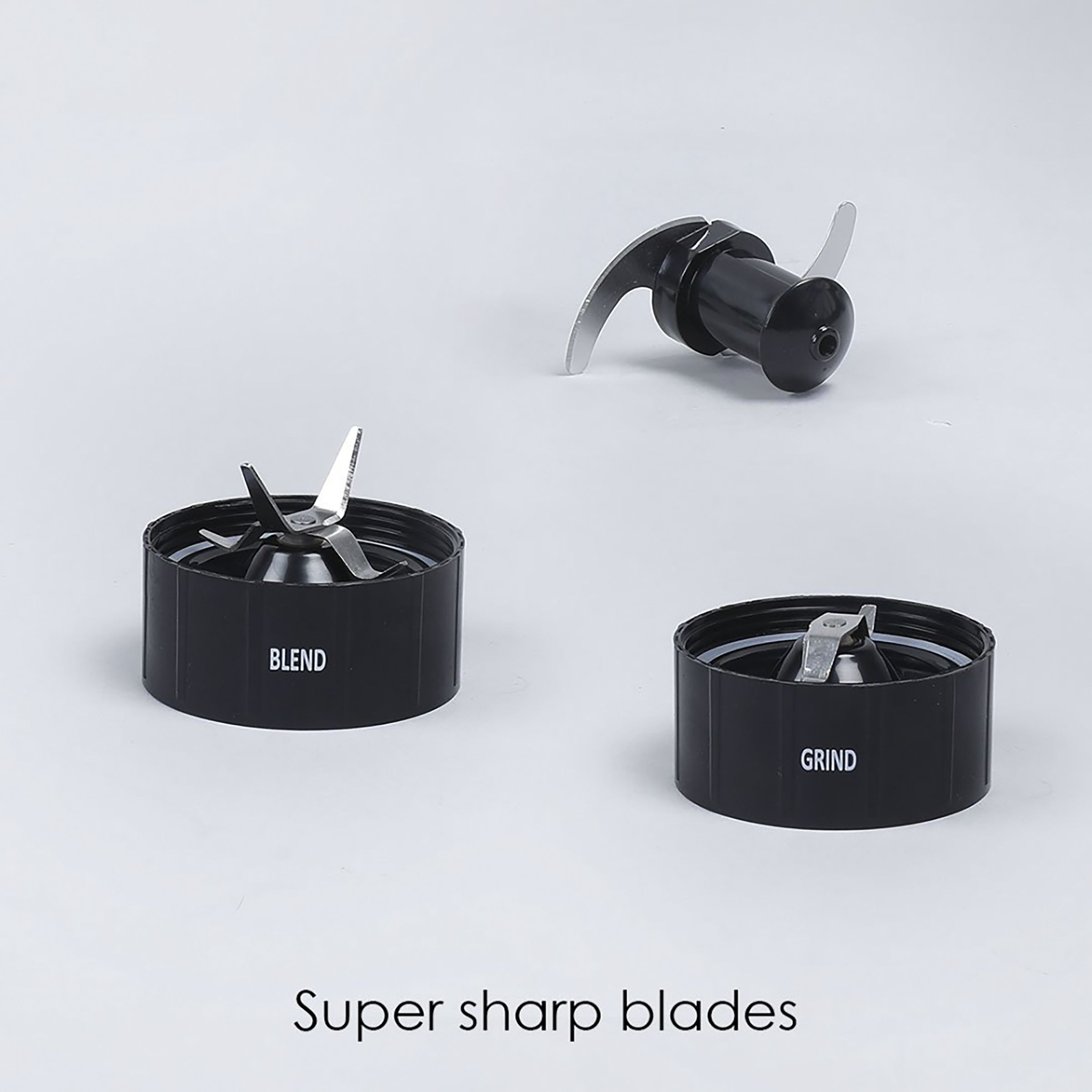 WONDERCHEF Nutri-Blend Compact 400 Watt Food Processor with 4 Blades (Black)_14