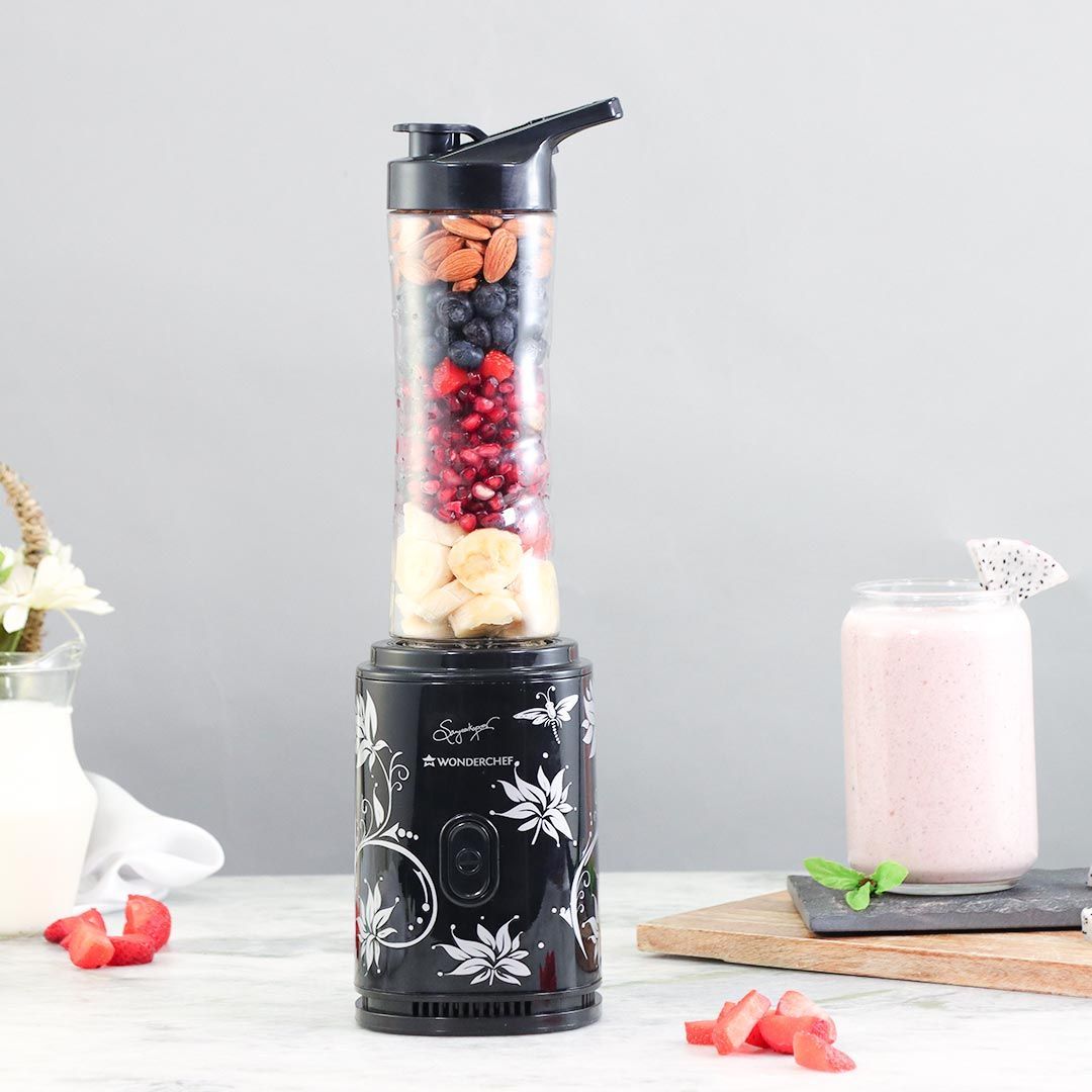 WONDERCHEF Nutri-Blend Personal 300 Watt 1 Jar Blender (One Touch Operation, Black) WONDERCHEF Nutri-Blend Personal 300 Watt 1 Jar Blender (One Touch Operation, Black)_14