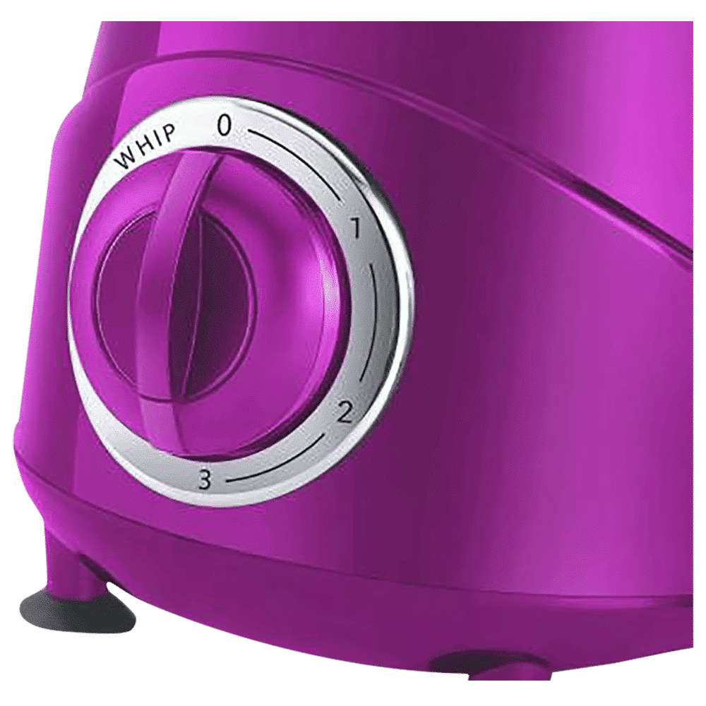 USHA Thunderbolt 800 Watt 3 Jars Mixer Grinder (21000 RPM, Overload Protection, Magenta)_5