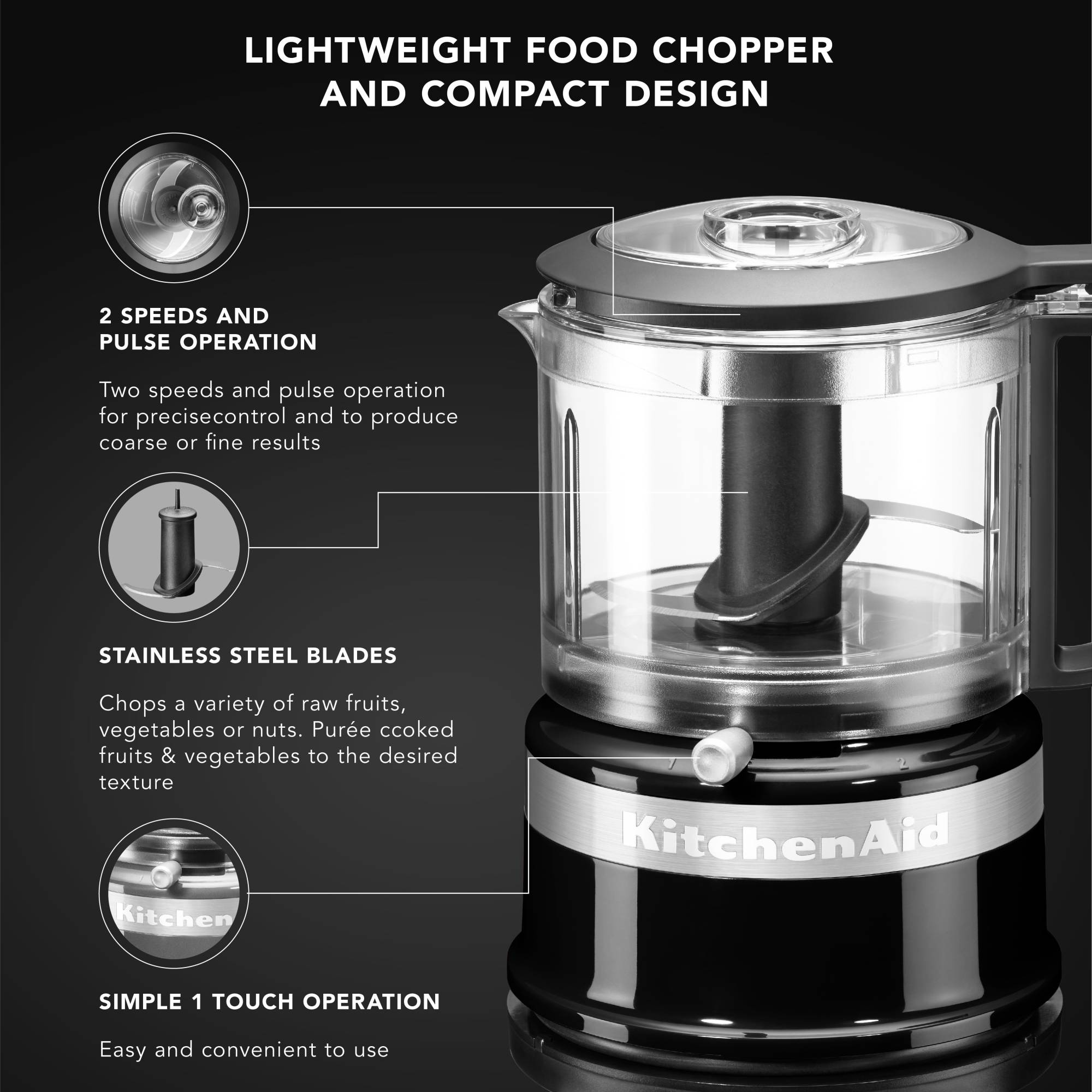 KitchenAid 240 Watt Food Chopper (Onyx Black) KitchenAid 240 Watt Food Chopper (Onyx Black)_11