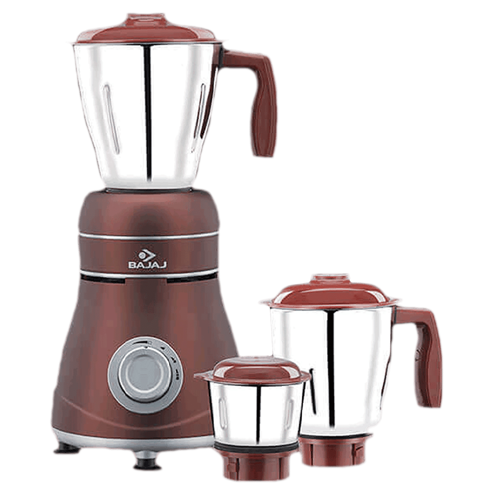 BAJAJ Ivora 800 Watt 3 Jars Mixer Grinder (18000 RPM, Nutri Pro Feature, Crimson Red) BAJAJ Ivora 800 Watt 3 Jars Mixer Grinder (18000 RPM, Nutri Pro Feature, Crimson Red)_1