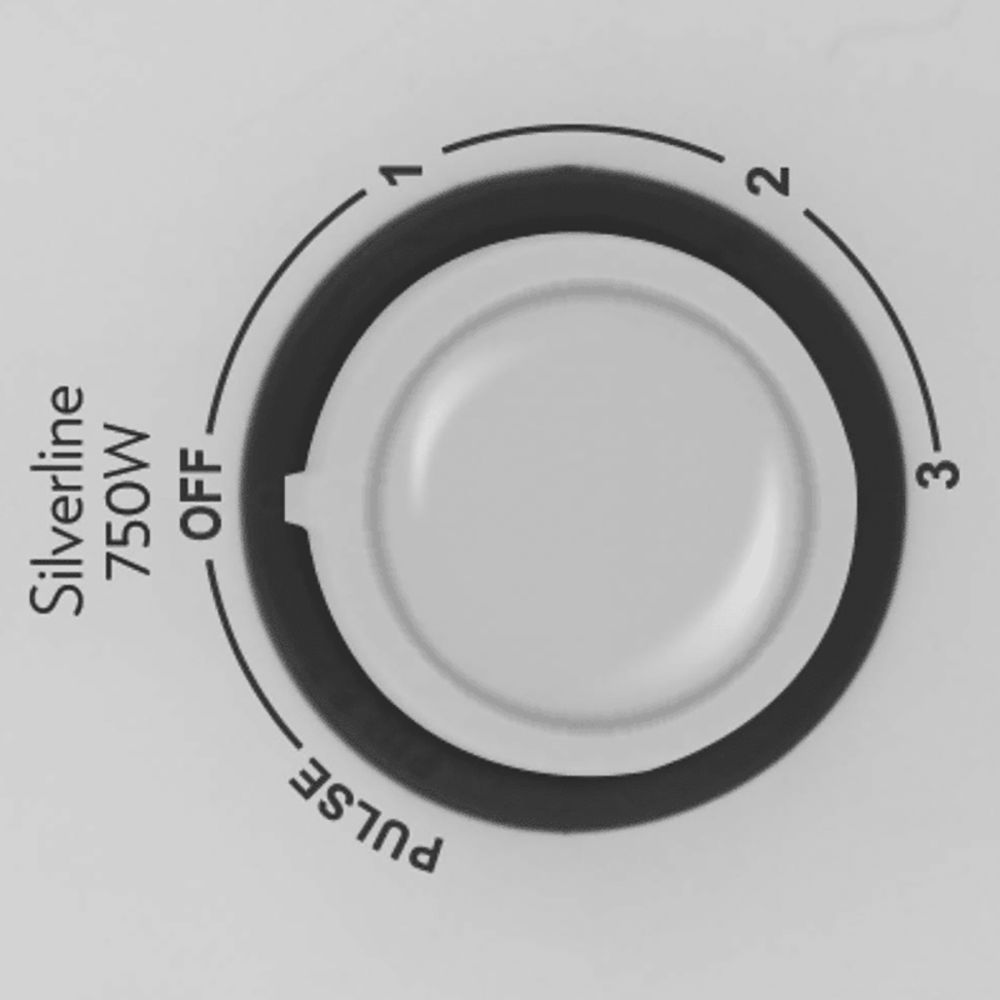 BOROSIL Silverline 750 Watt 3 Jars Mixer Grinder (20000 RPM, Anti-Skid Rubber Feet, Black & Silver)_5