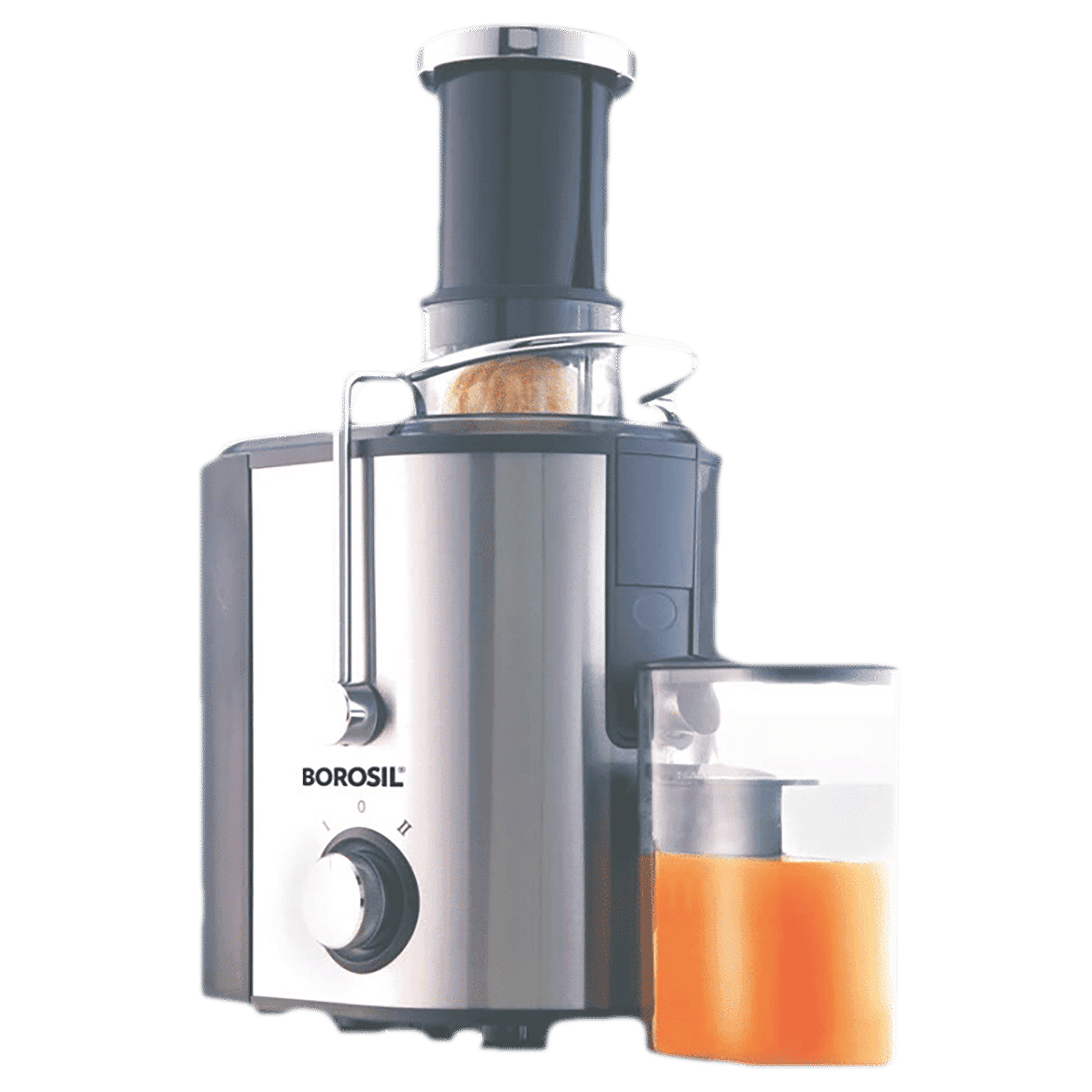 BOROSIL Primus 500 Watt Centrifugal Juicer (18000 RPM, Pure Copper Motor, Silver Cloud)_5