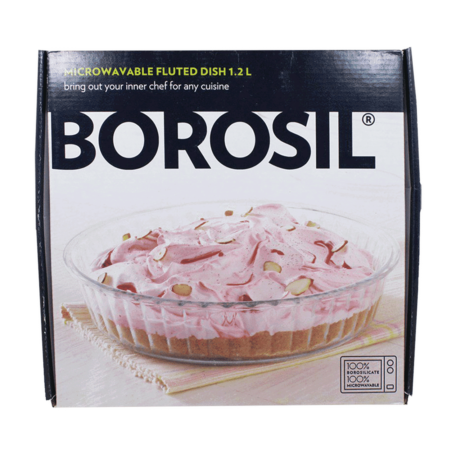 BOROSIL 1.2L Borosilicate Glass Baking Dish (Scratch Resistant, Transparent) BOROSIL 1.2L Borosilicate Glass Baking Dish (Scratch Resistant, Transparent)_7