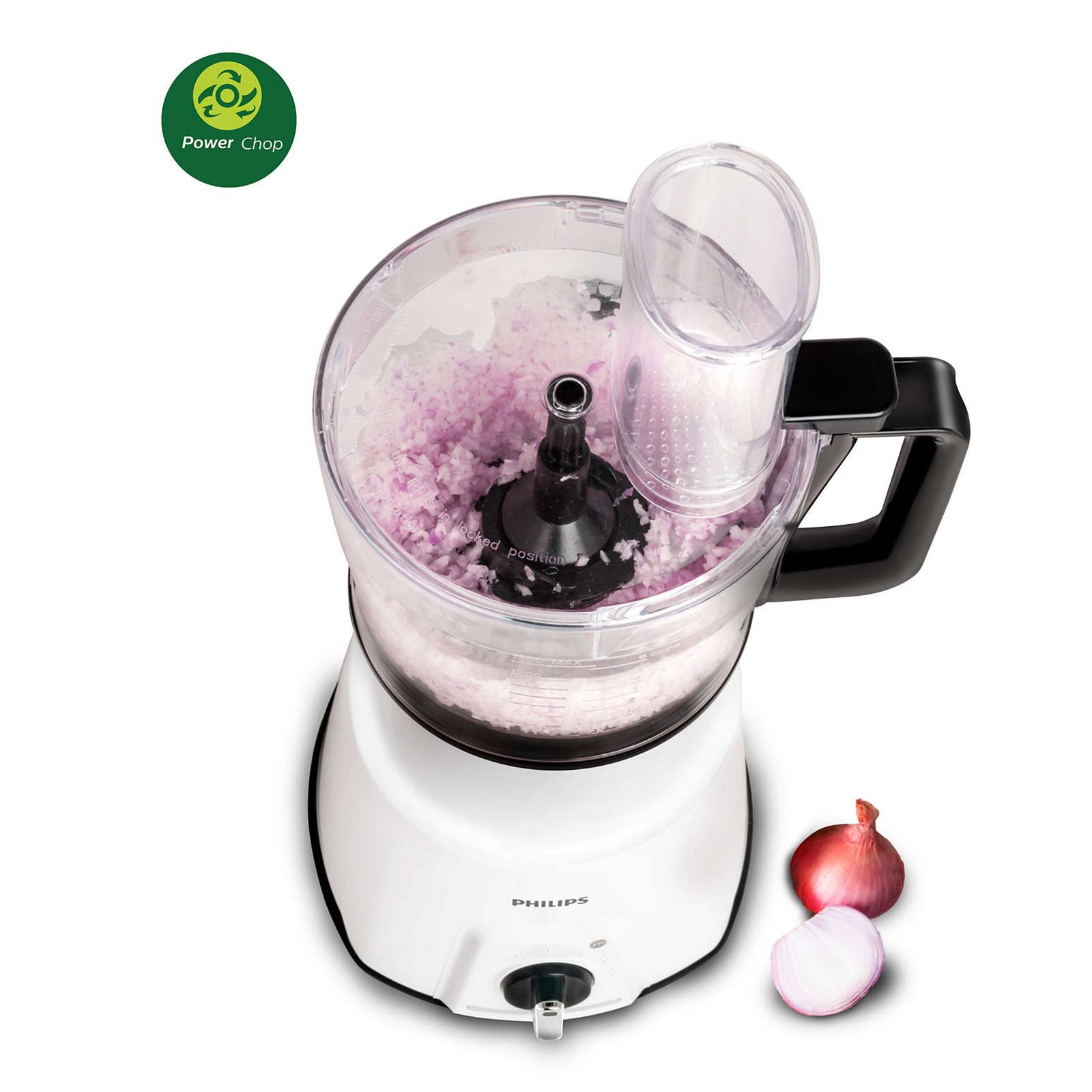 PHILIPS Viva Collection 750 Watt 4 Jars Mixer Grinder (19500 RPM, Gear Drive Technology, Black/White)_8