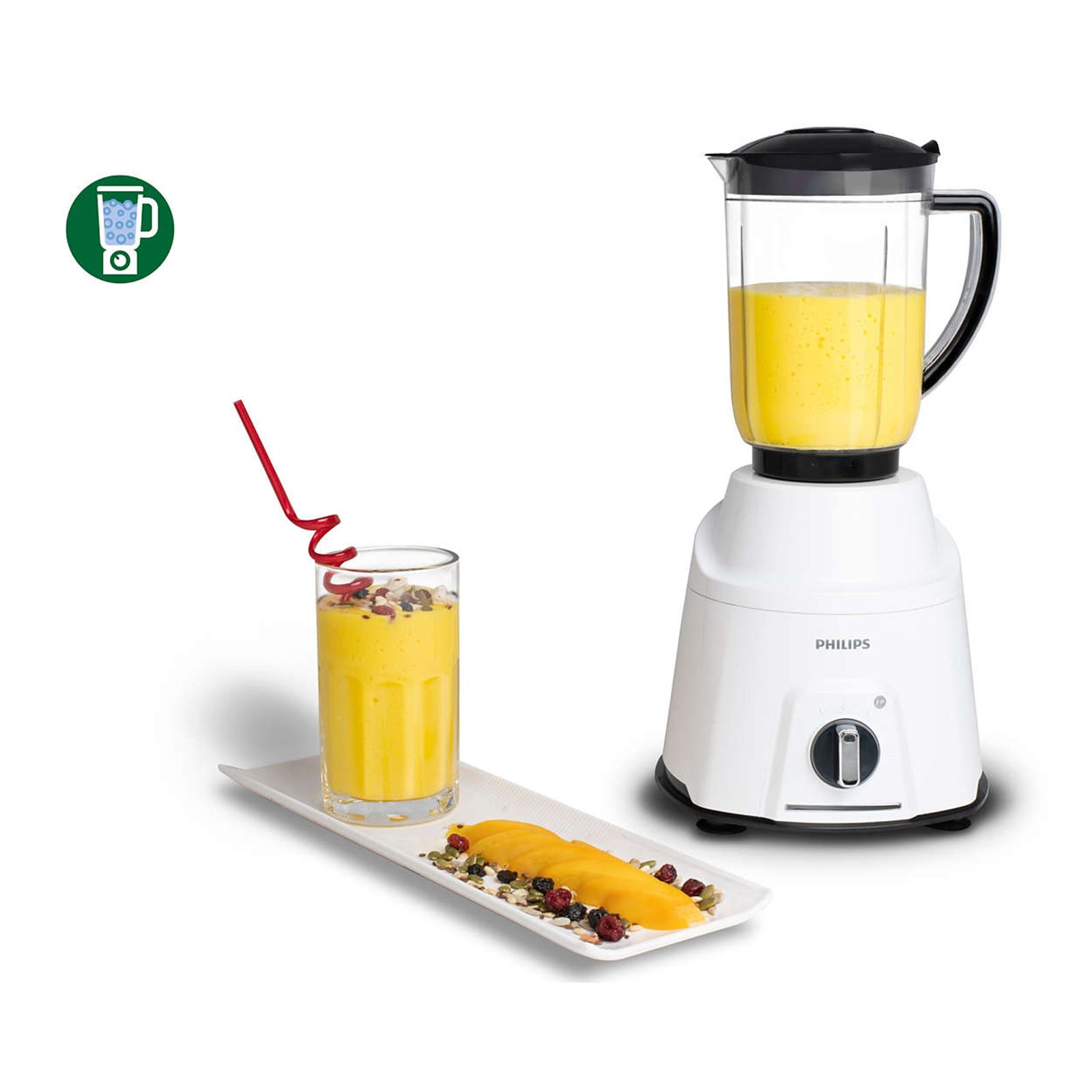 PHILIPS Viva Collection 750 Watt 4 Jars Mixer Grinder (19500 RPM, Gear Drive Technology, Black/White)_9