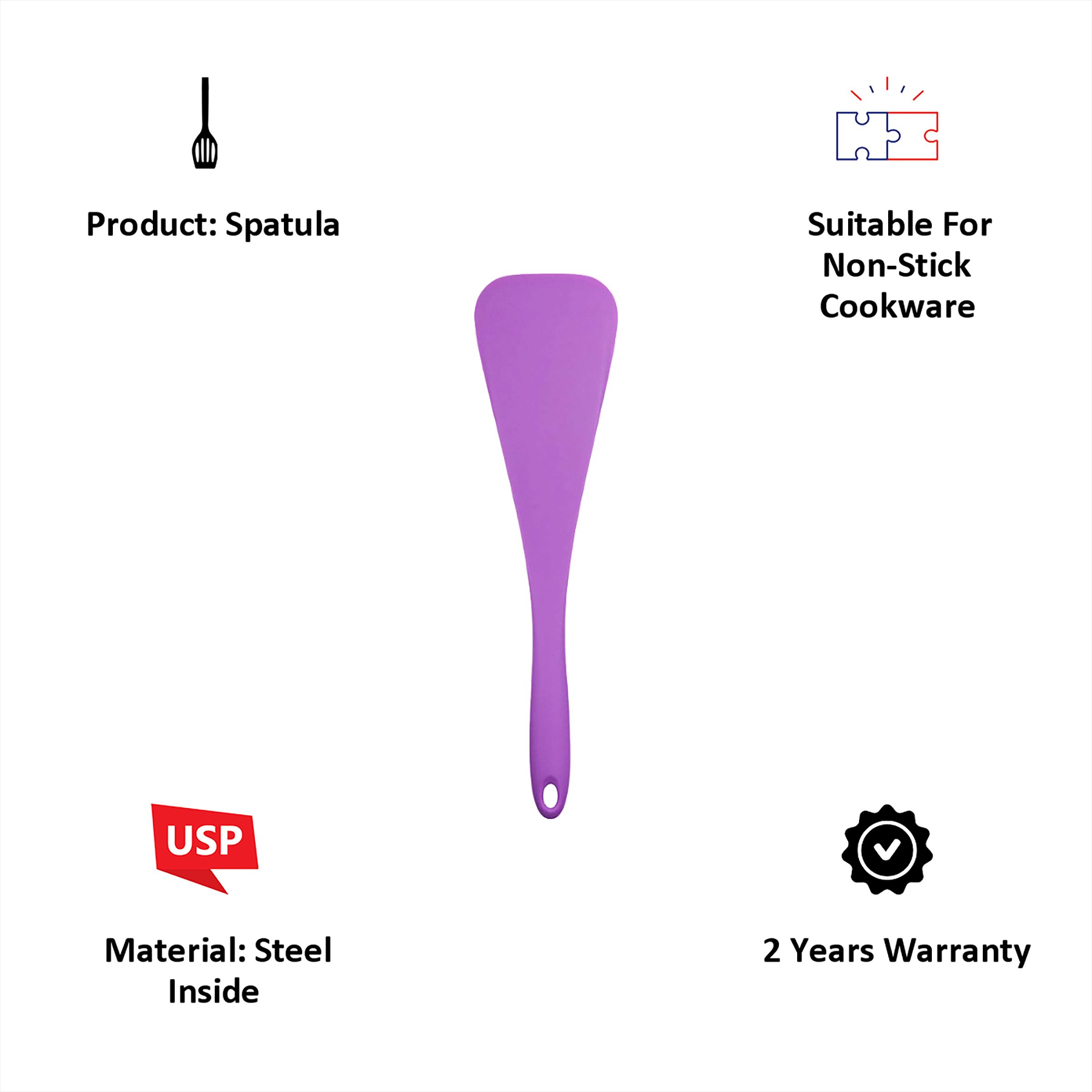 WONDERCHEF Waterstone Spatula (Unique and Stylish, 63152094, Purple)_5