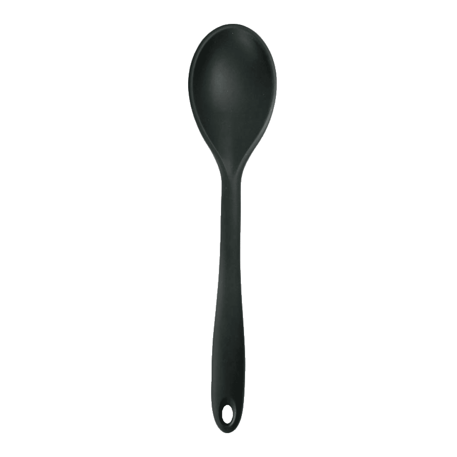 Wonderchef Waterstone Silicone Spoon (Heat Resistant, Black)_1
