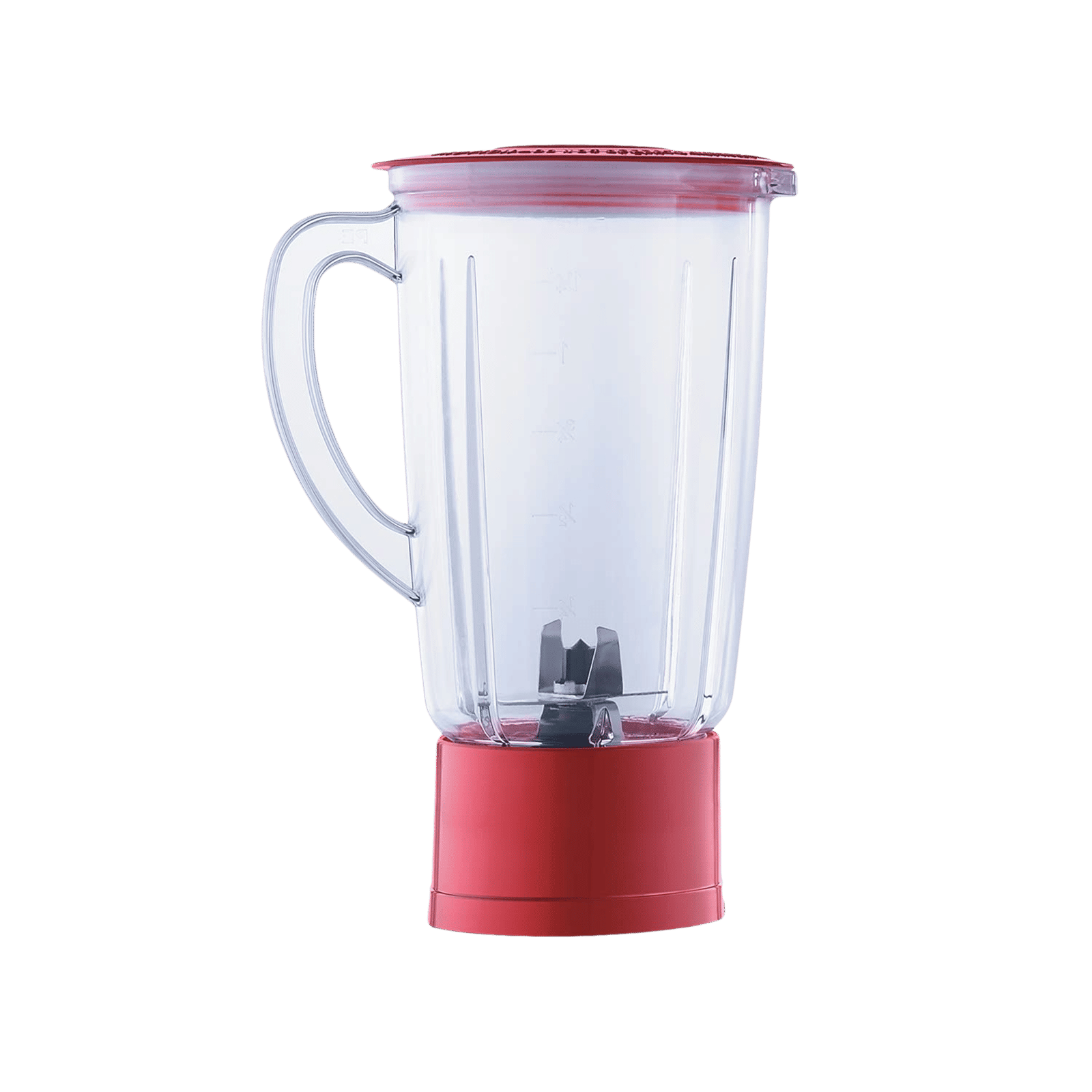 USHA 500 Watt 3 Jars Juicer Mixer Grinder (Anti-Skid Rubber Feet, Red/White)_4