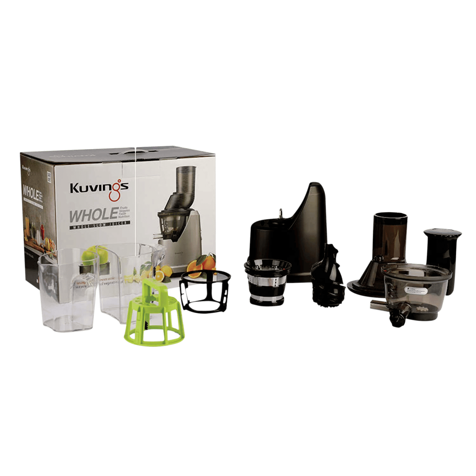 Kuvings B1700 240 Watt 1 Jar Cold Press Slow Juicer (50 RPM, 3-in-1 Multi Function, Phantom Black)_12