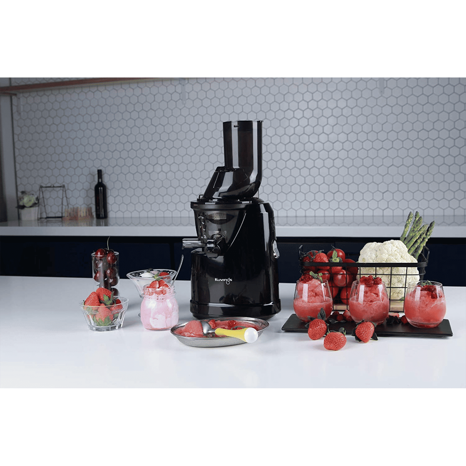 Kuvings B1700 240 Watt 1 Jar Cold Press Slow Juicer (50 RPM, 3-in-1 Multi Function, Phantom Black)_14