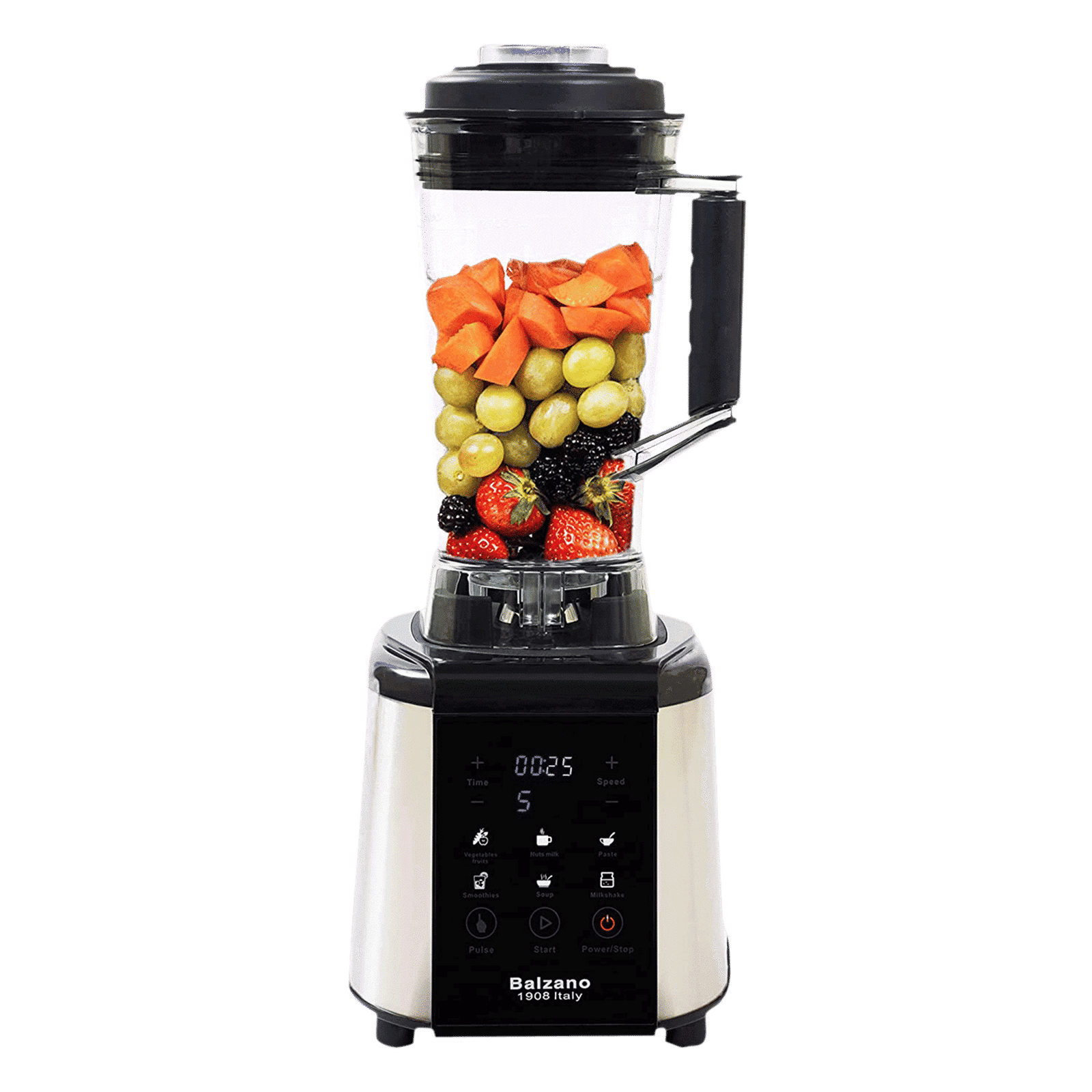 Balzano 1800 Watt 1 Jar Blender (28000 RPM, Intelligence Auto Cutoff, Silver)_1