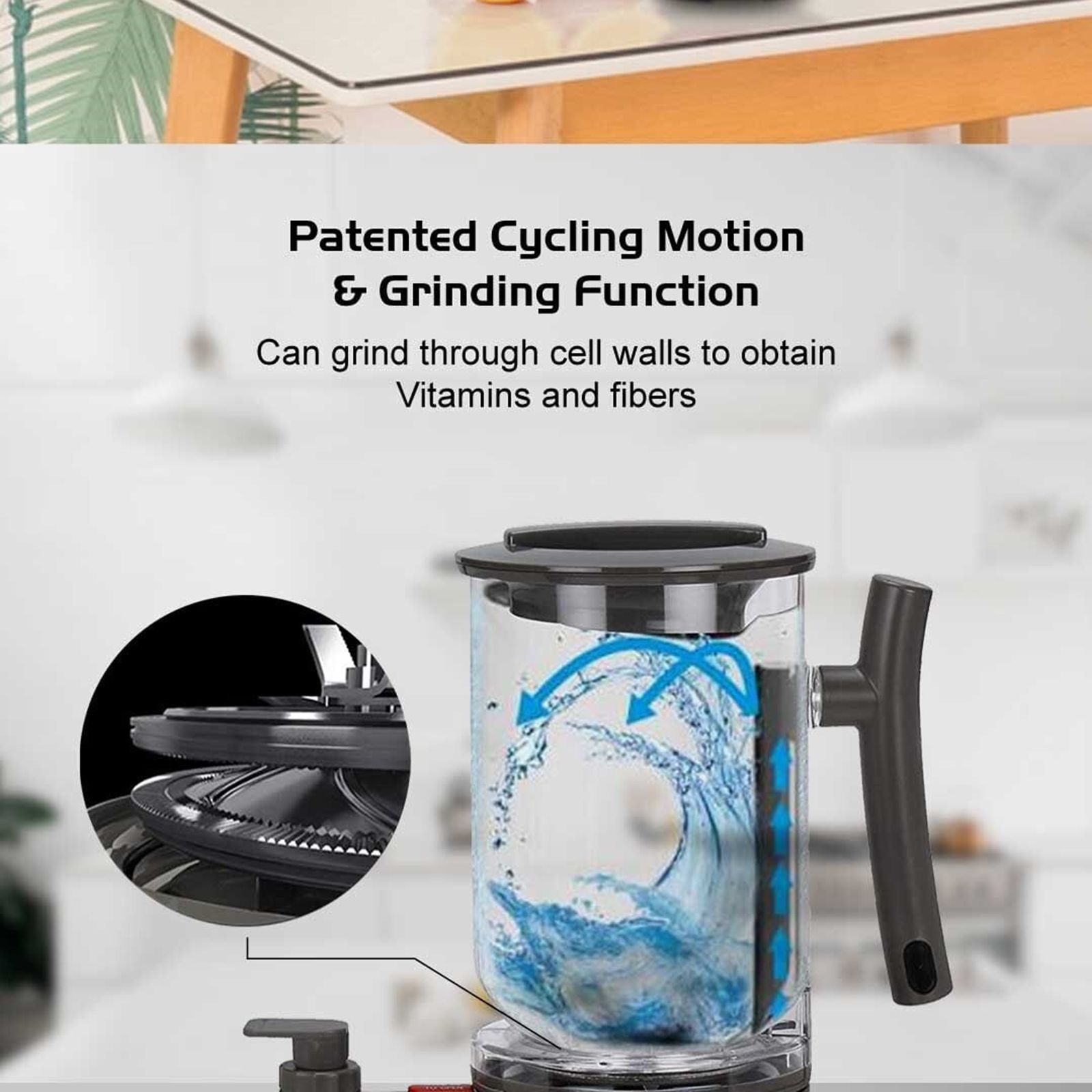 Balzano Yoga 600 Watt 1 Jar Blender (7000 RPM, Low Oxidation & Noise, Red)_13