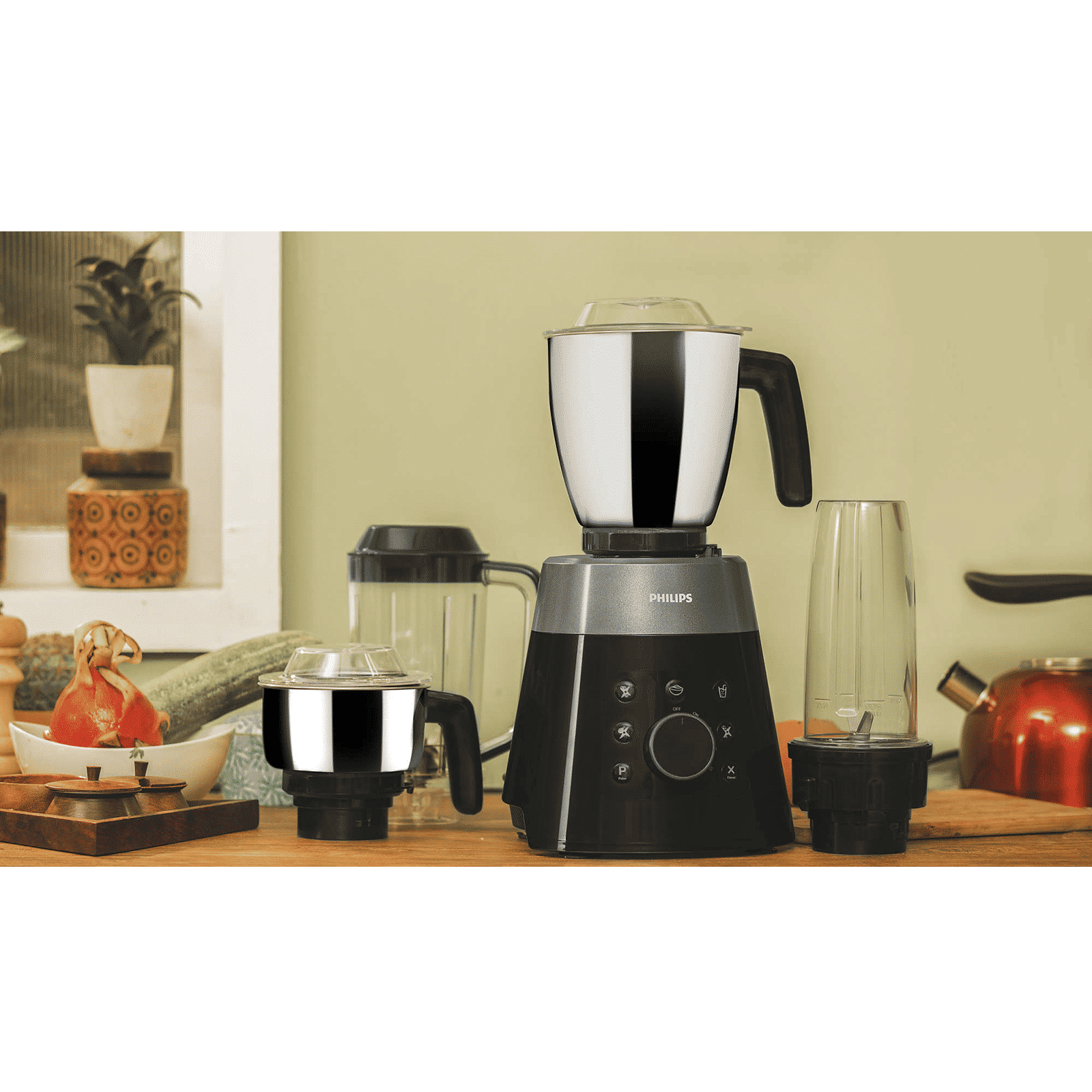 PHILIPS Avance Collection 750 Watt 4 Jars Mixer Grinder (20000 RPM, Built-in Safety Switch, Metallic Silver/Bold Black)_15