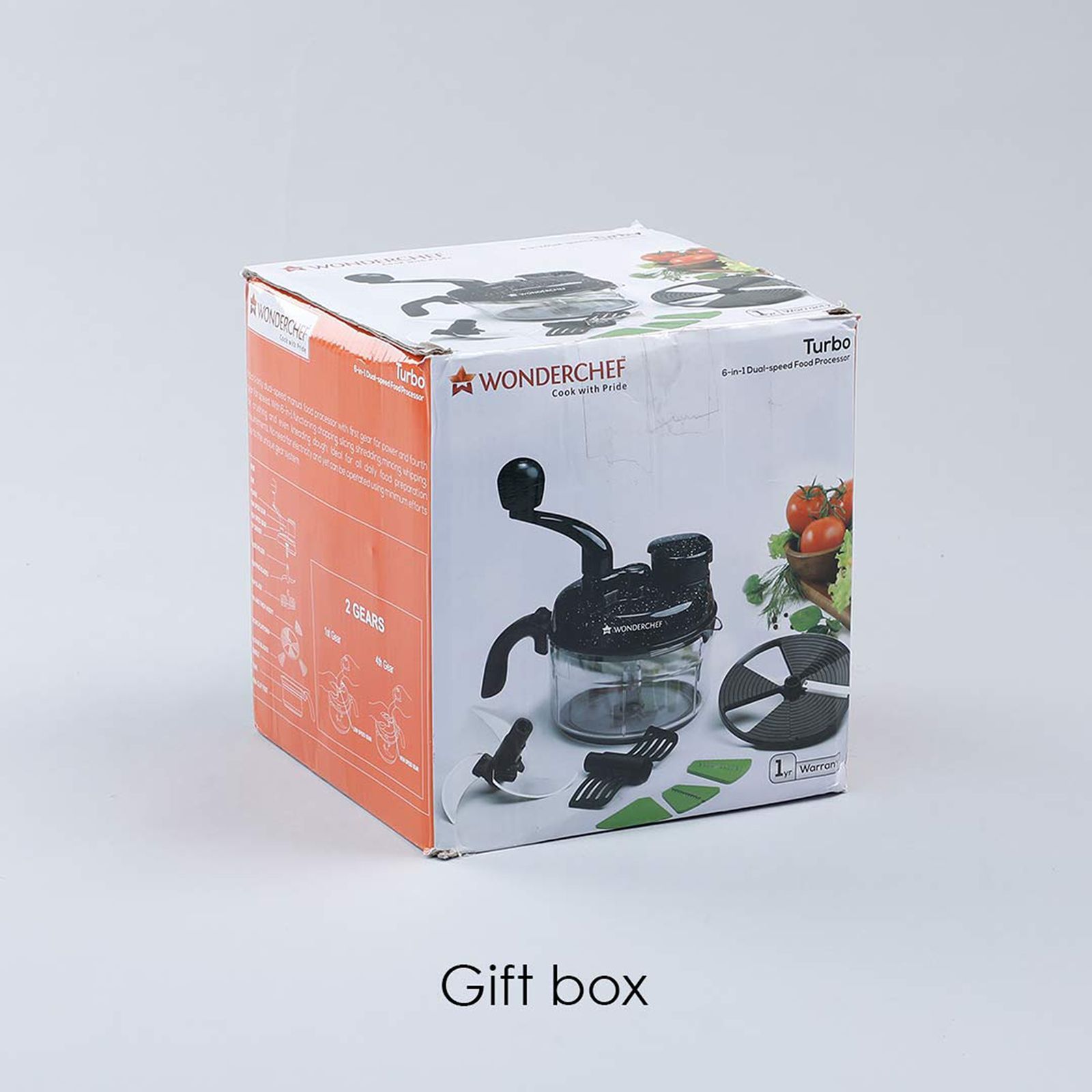 WONDERCHEF Turbo Vegetable & Fruit Chopper with 3 Blades (Black)_19