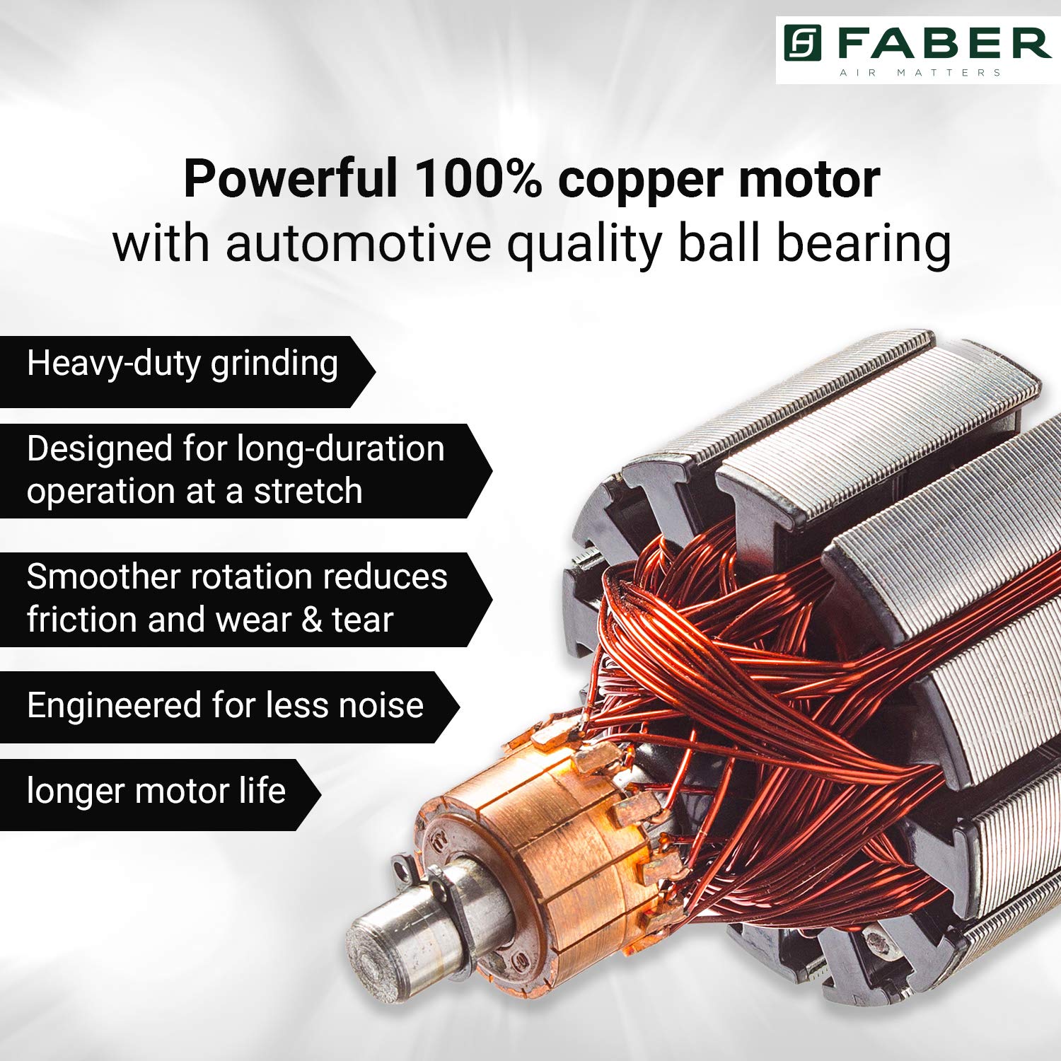 FABER Candy 1000 Watt 3 Jars Mixer Grinder (22000 RPM, 8-in-1 Functions, Black) FABER Candy 1000 Watt 3 Jars Mixer Grinder (22000 RPM, 8-in-1 Functions, Black)_9