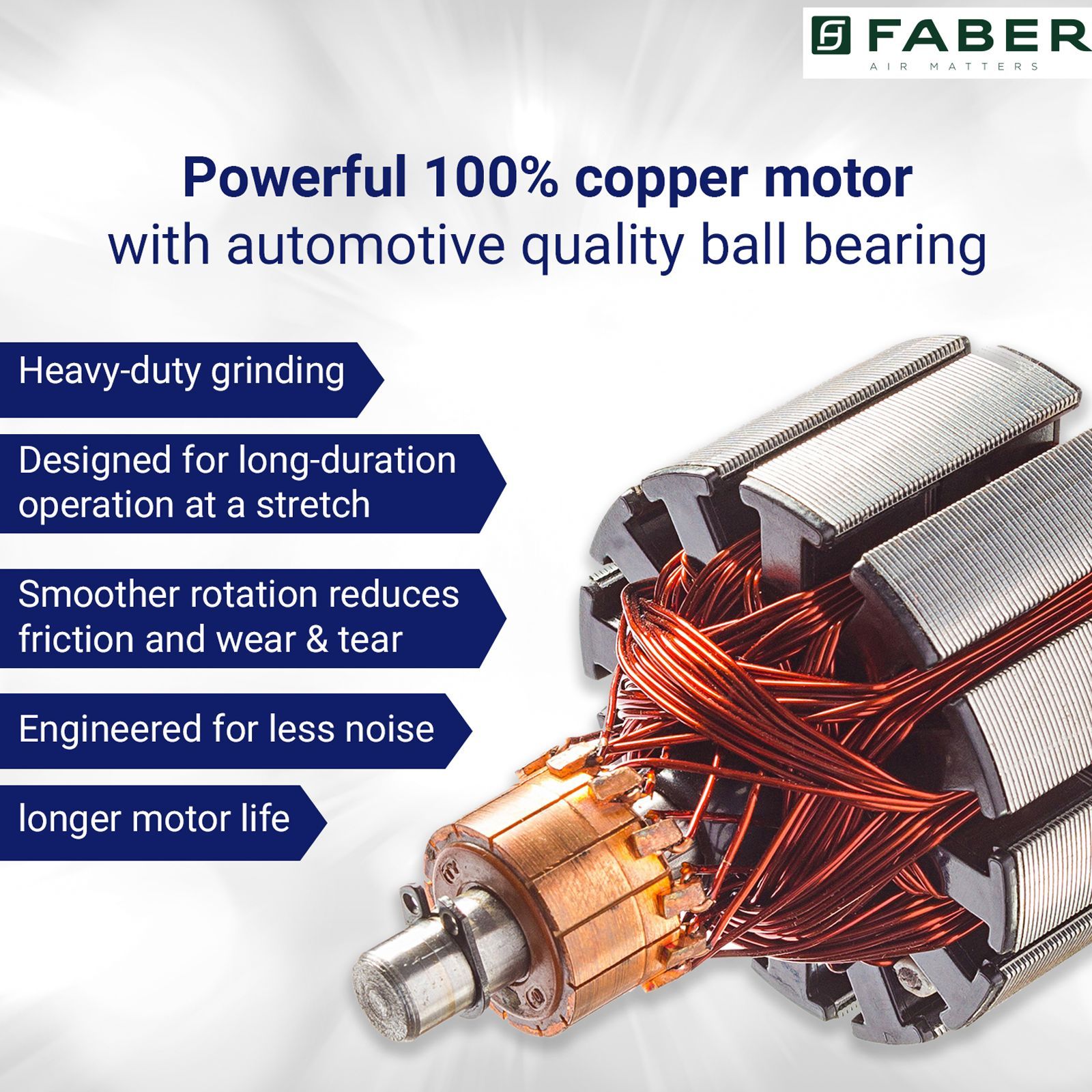 FABER Candy 1000 Watt 3 Jars Mixer Grinder (22000 RPM, 8-in-1 Functions, Lemans Blue) FABER Candy 1000 Watt 3 Jars Mixer Grinder (22000 RPM, 8-in-1 Functions, Lemans Blue)_6