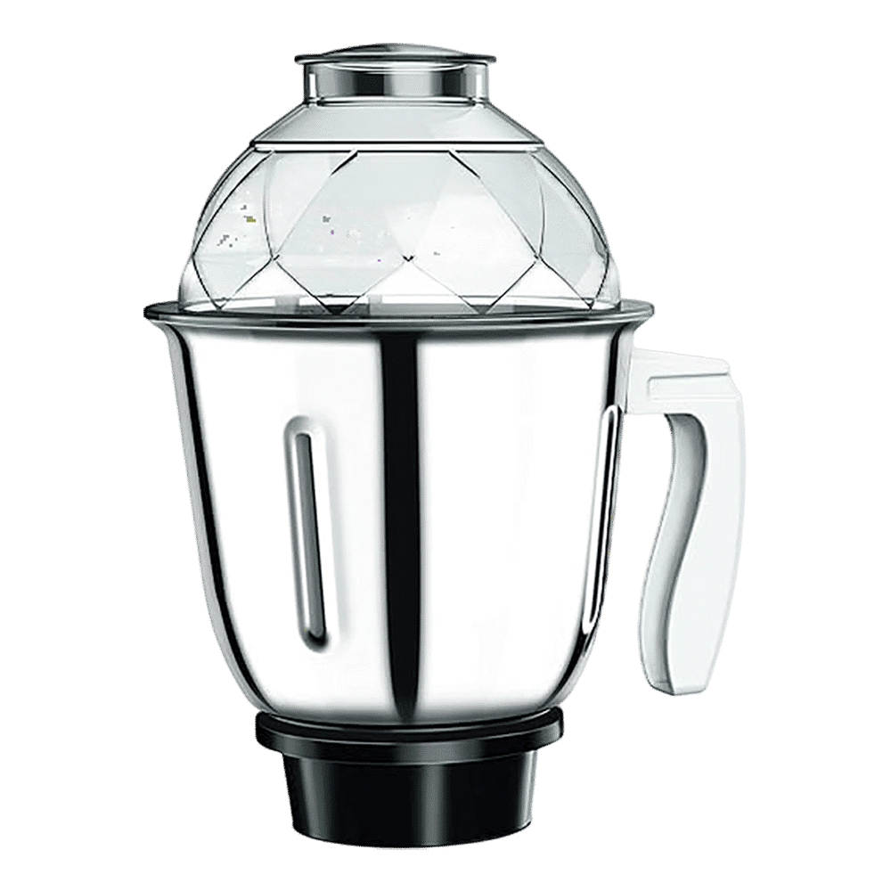 BAJAJ GX8 DLX 750 Watt 3 Jars Mixer Grinder (18000 RPM, Tetra Flow Technology, White)_2