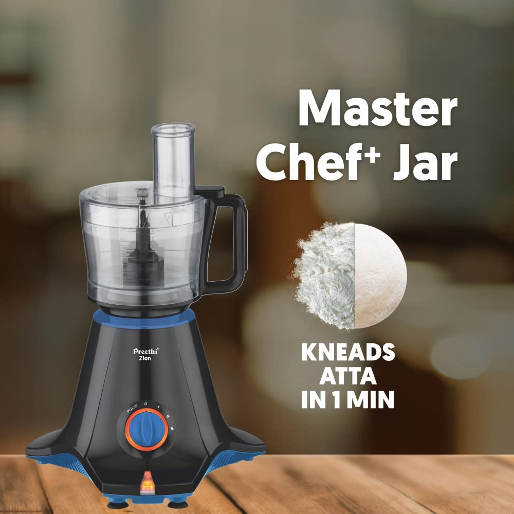 Preethi Zion 750 Watt 4 Jars Juicer Mixer Grinder (18000 RPM, Turbo Vent Technology, Black) Preethi Zion 750 Watt 4 Jars Juicer Mixer Grinder (18000 RPM, Turbo Vent Technology, Black)_5