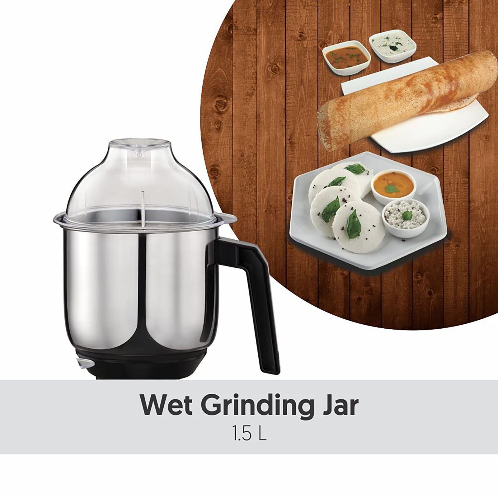 Preethi Zion 750 Watt 4 Jars Juicer Mixer Grinder (18000 RPM, Turbo Vent Technology, Black) Preethi Zion 750 Watt 4 Jars Juicer Mixer Grinder (18000 RPM, Turbo Vent Technology, Black)_11