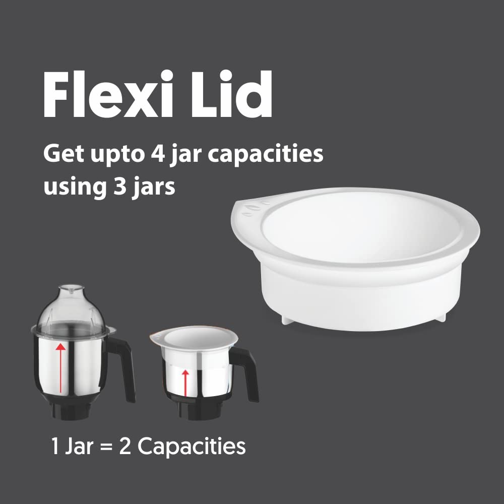 Preethi Zion 750 Watt 4 Jars Juicer Mixer Grinder (18000 RPM, Turbo Vent Technology, Black) Preethi Zion 750 Watt 4 Jars Juicer Mixer Grinder (18000 RPM, Turbo Vent Technology, Black)_14