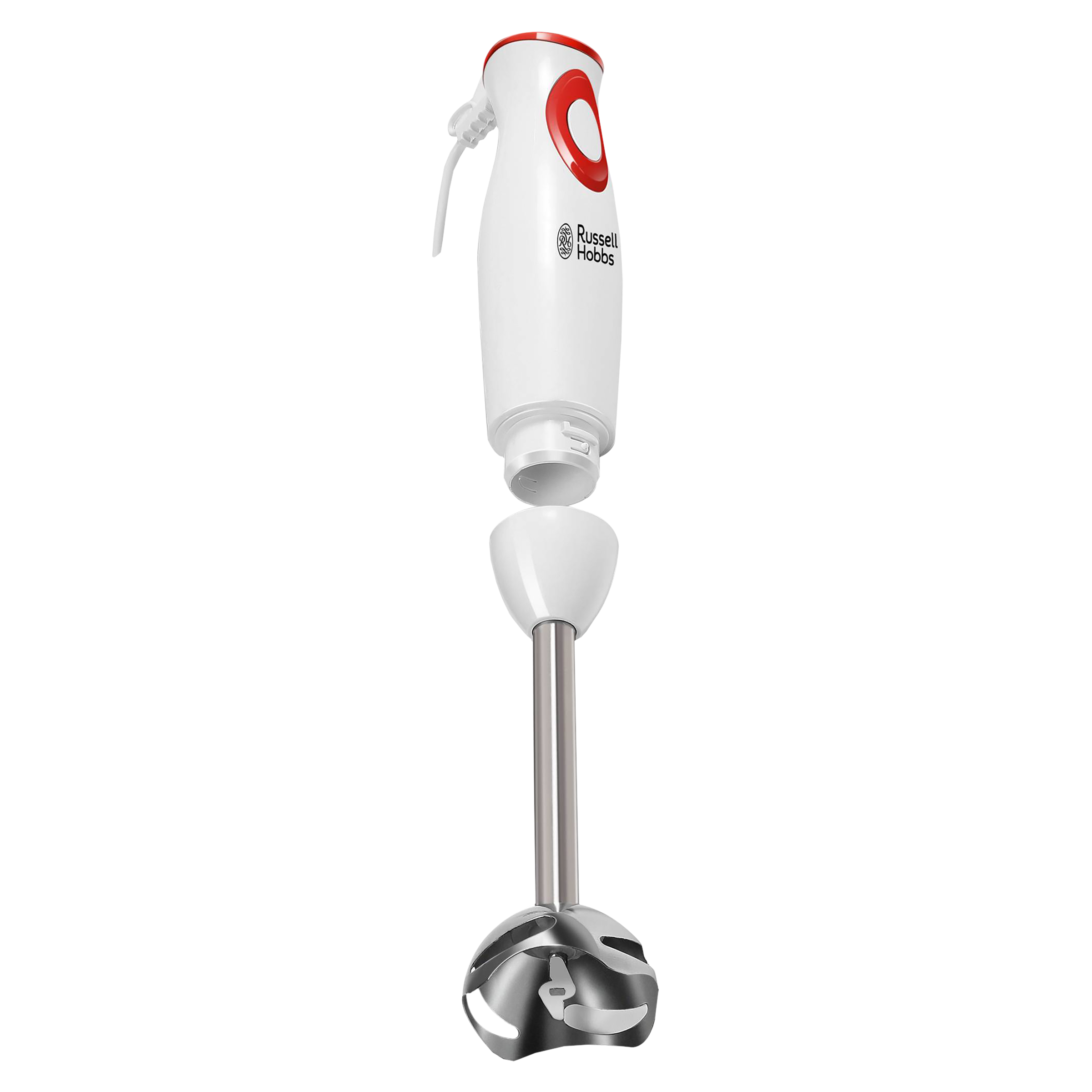 Russell Hobbs 300 Watt Hand Blender with 2 Attachments (Splash Free Design, White)_5