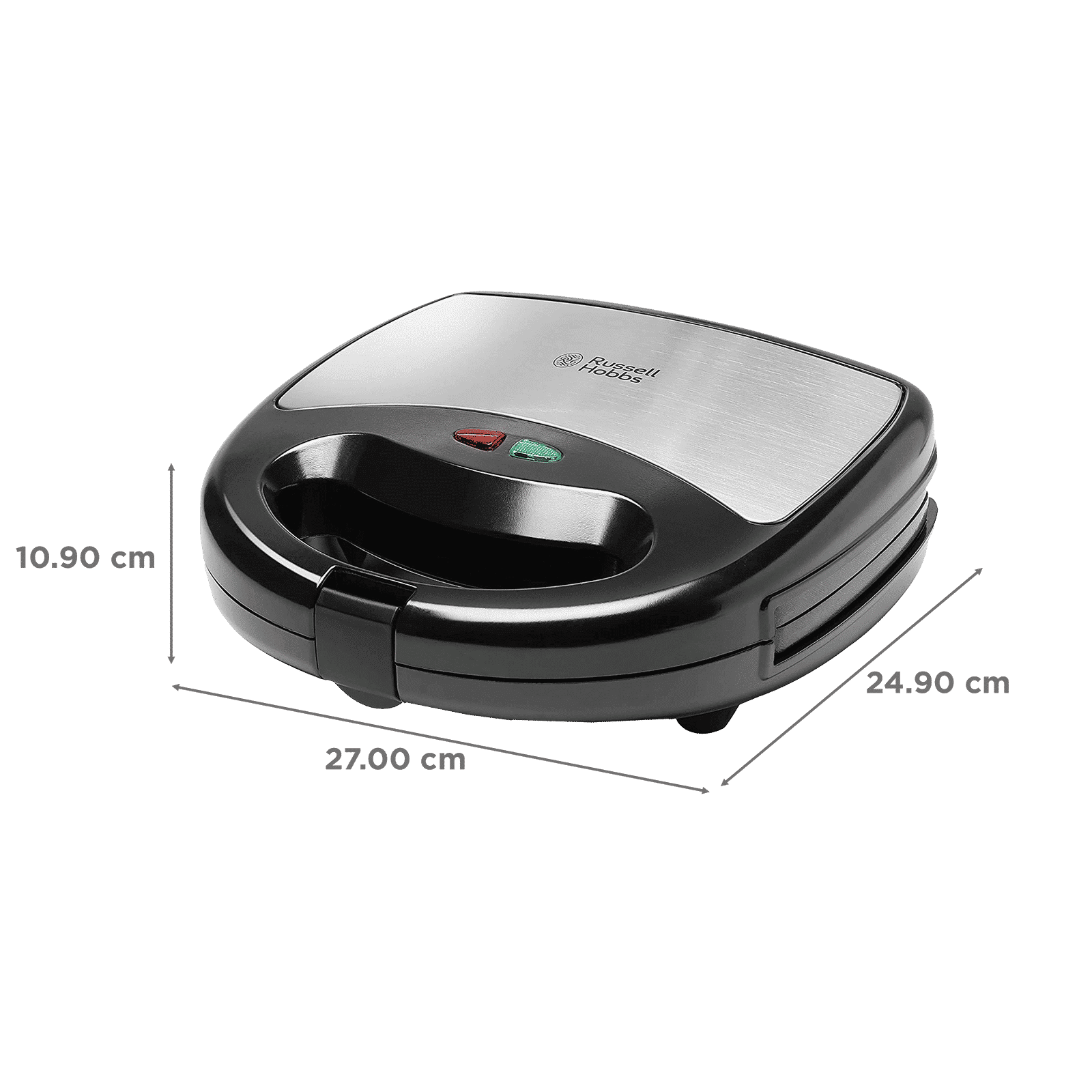 Russell Hobbs RST750SW 750W 2 Slice Sandwich Maker with Anti-Skid Feet (Black)_2
