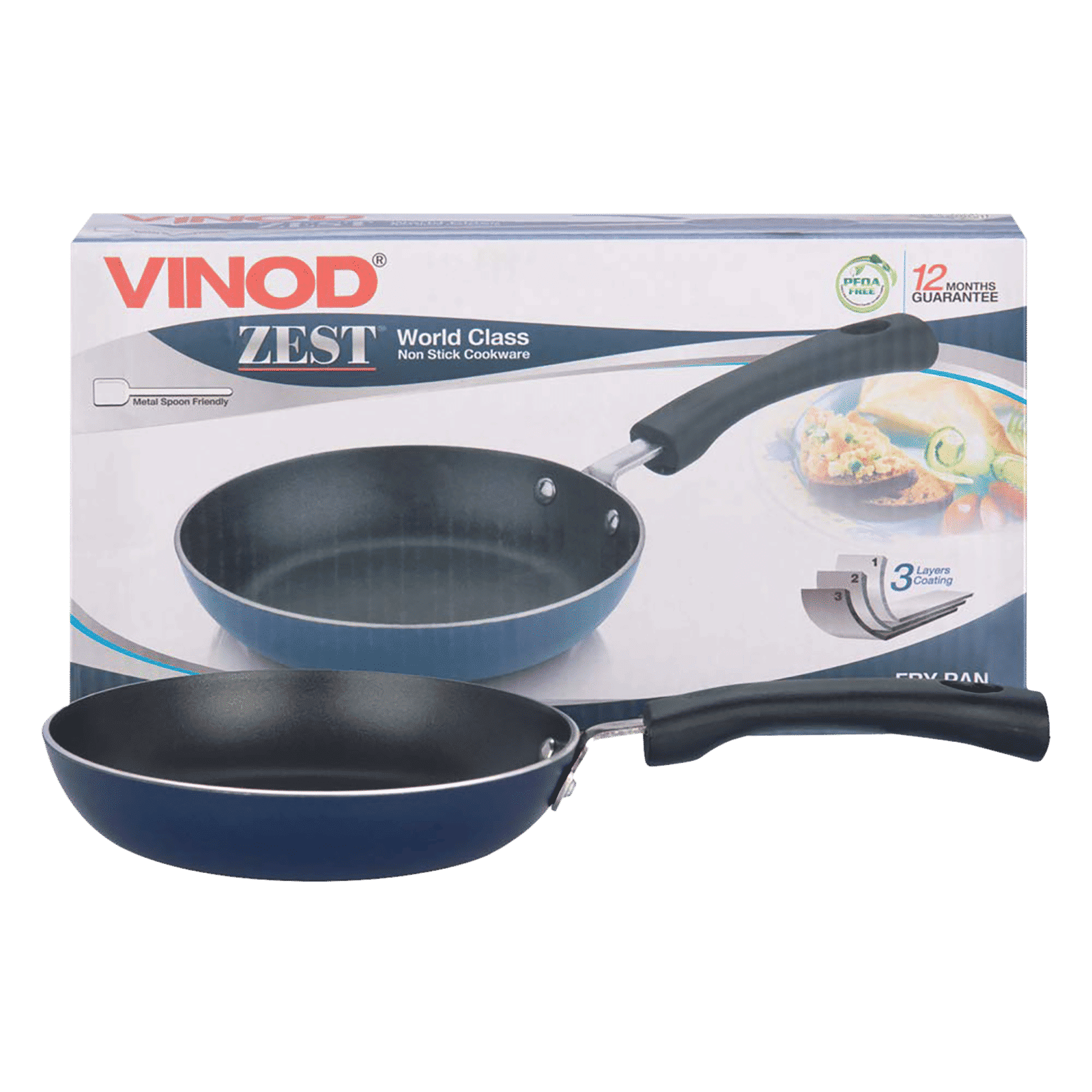 VINOD Zest Non Stick Fry Pan(ZFP20, Black) VINOD Zest Non Stick Fry Pan(ZFP20, Black)_9