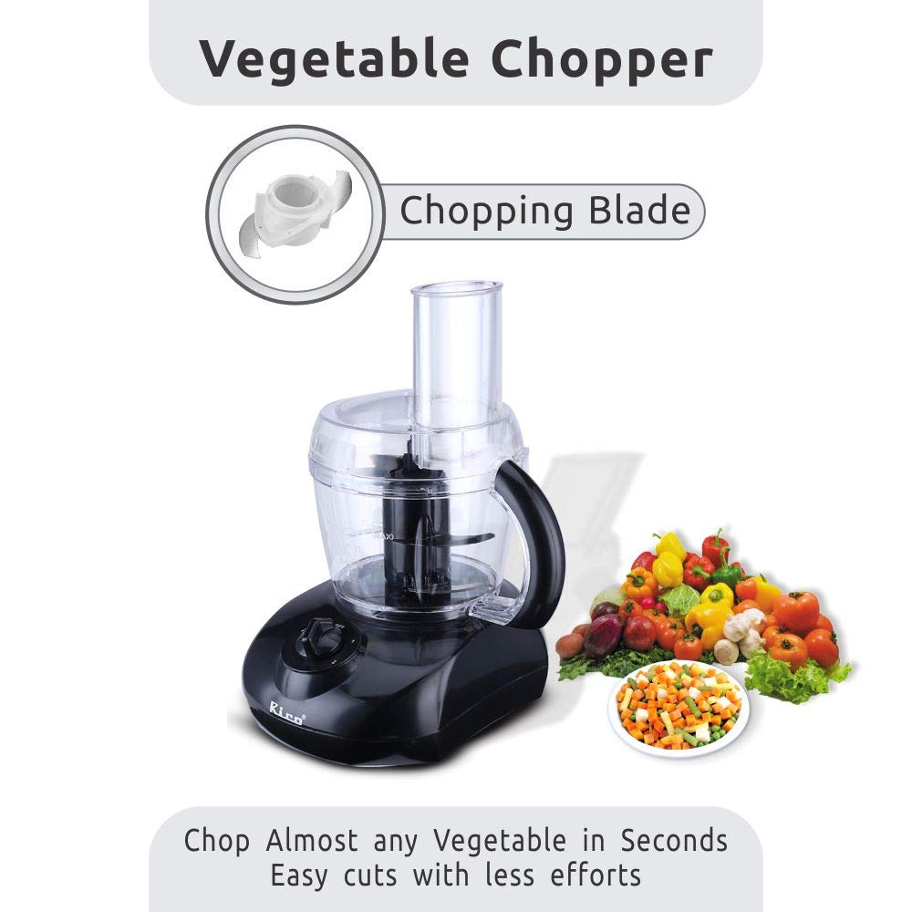 Rico 400 Watt Food Processor with 3 Blades (Black) Rico 400 Watt Food Processor with 3 Blades (Black)_14