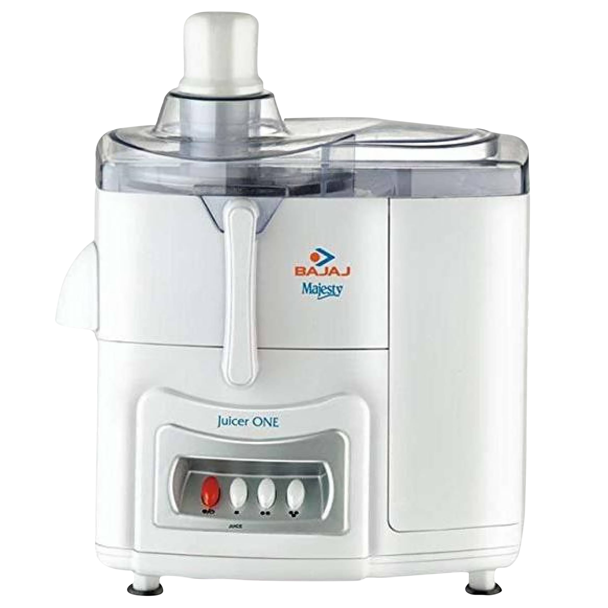 BAJAJ Majesty Juicer One 500 Watt Juicer (18000 RPM, 3 Speed Control, White)_1