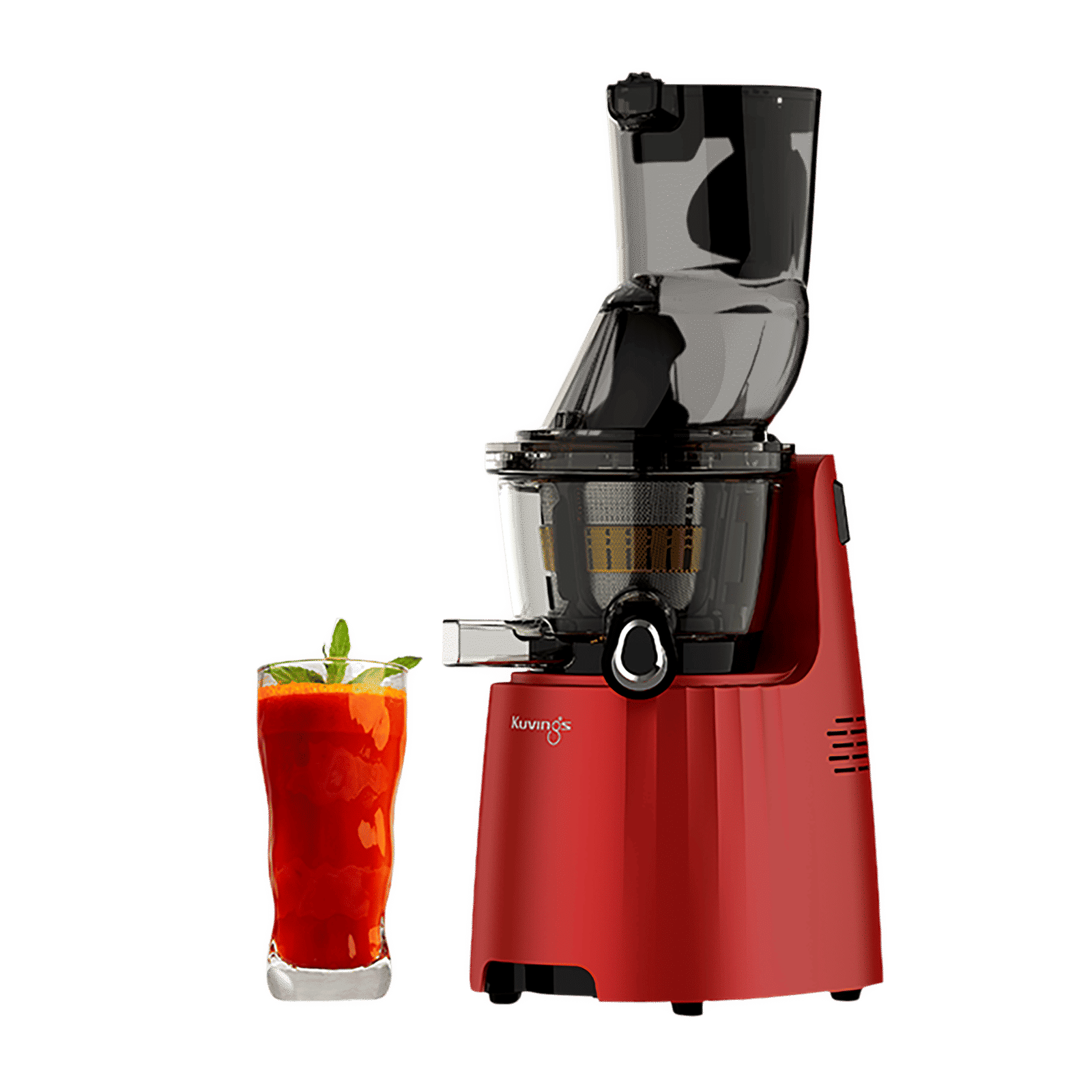 Kuvings EVO810 240 Watt 1 Jar Cold Press Slow Juicer (50 RPM, 3-in-1 Multi Function, Red)_1