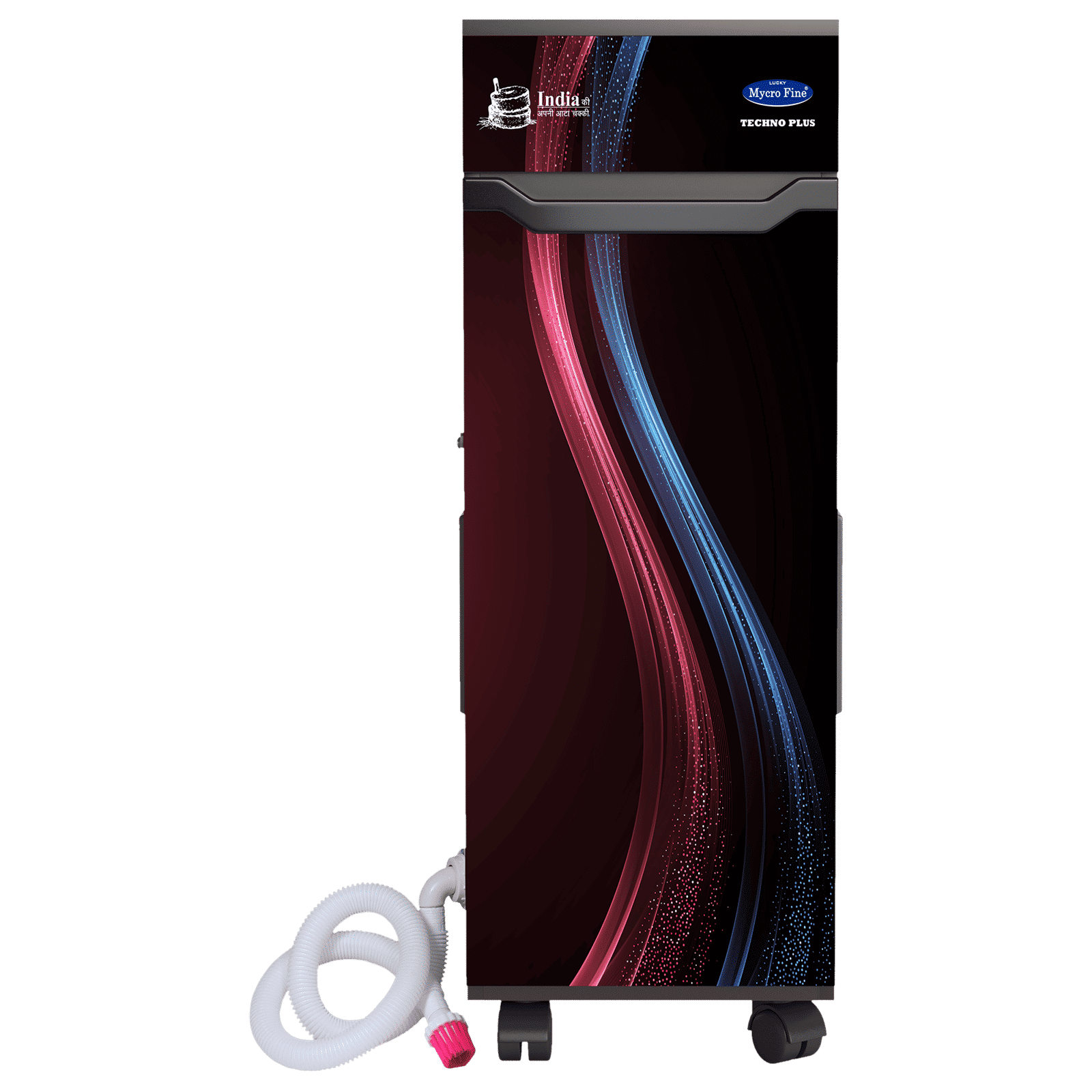 Mycro fine Techno Plus VAC 750 Watts 6.5 Kg Flour Mill Machine (Smart I-sensor Technology, LMFA0389, Blue Strip)_1