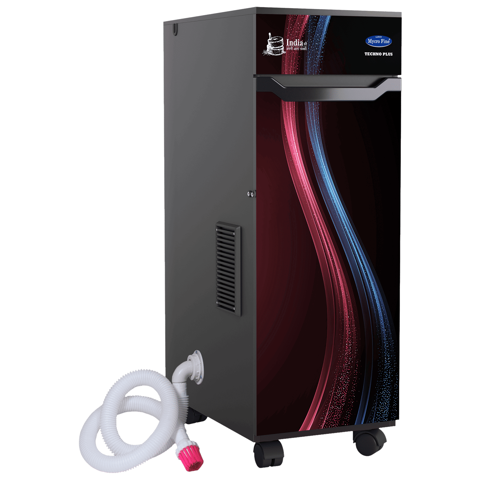 Mycro fine Techno Plus VAC 750 Watts 6.5 Kg Flour Mill Machine (Smart I-sensor Technology, LMFA0389, Blue Strip)_6