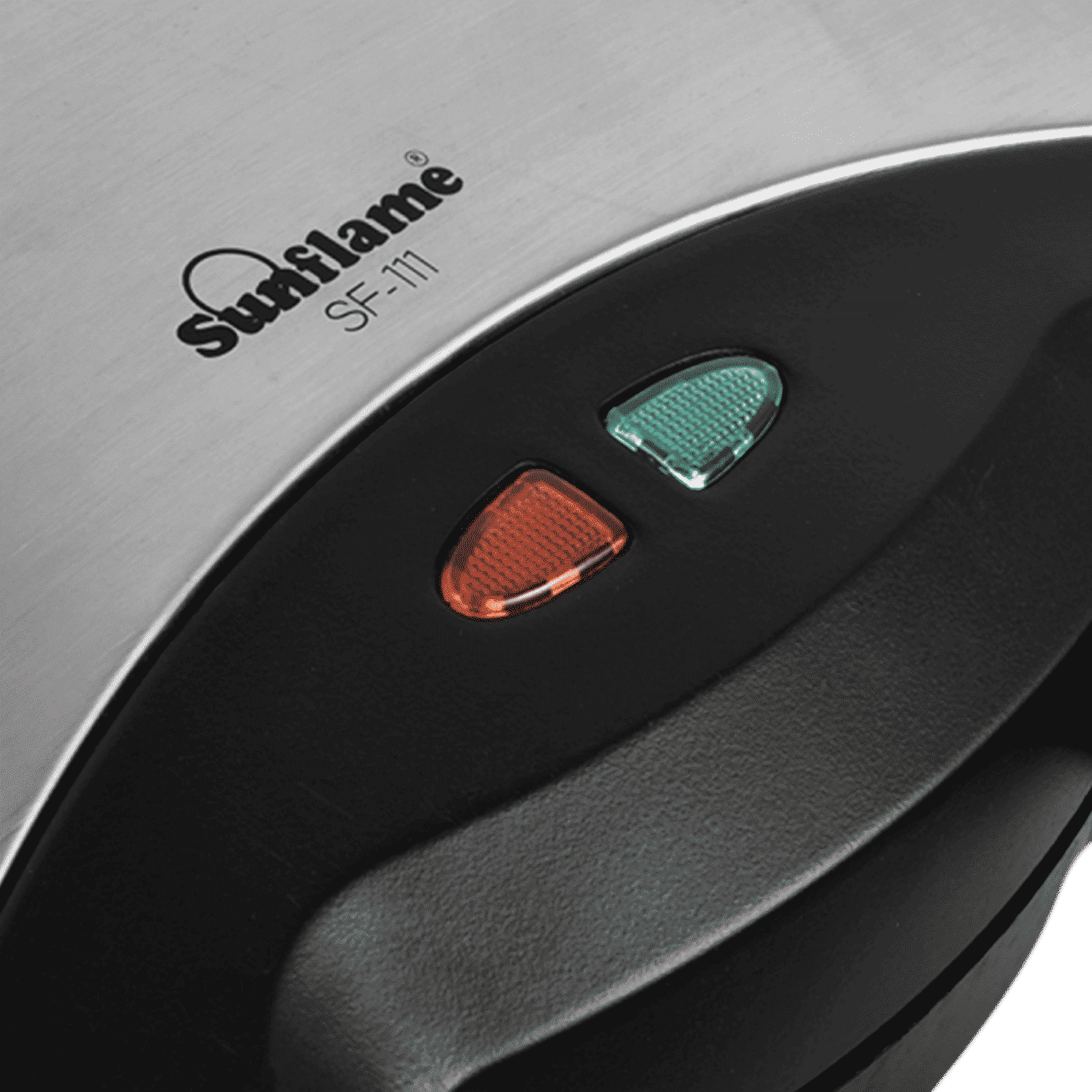 Sunflame SF-111 750W 2 Slice Grill Sandwich Toaster with In-built Safety Fuse (Black & Silver)_4