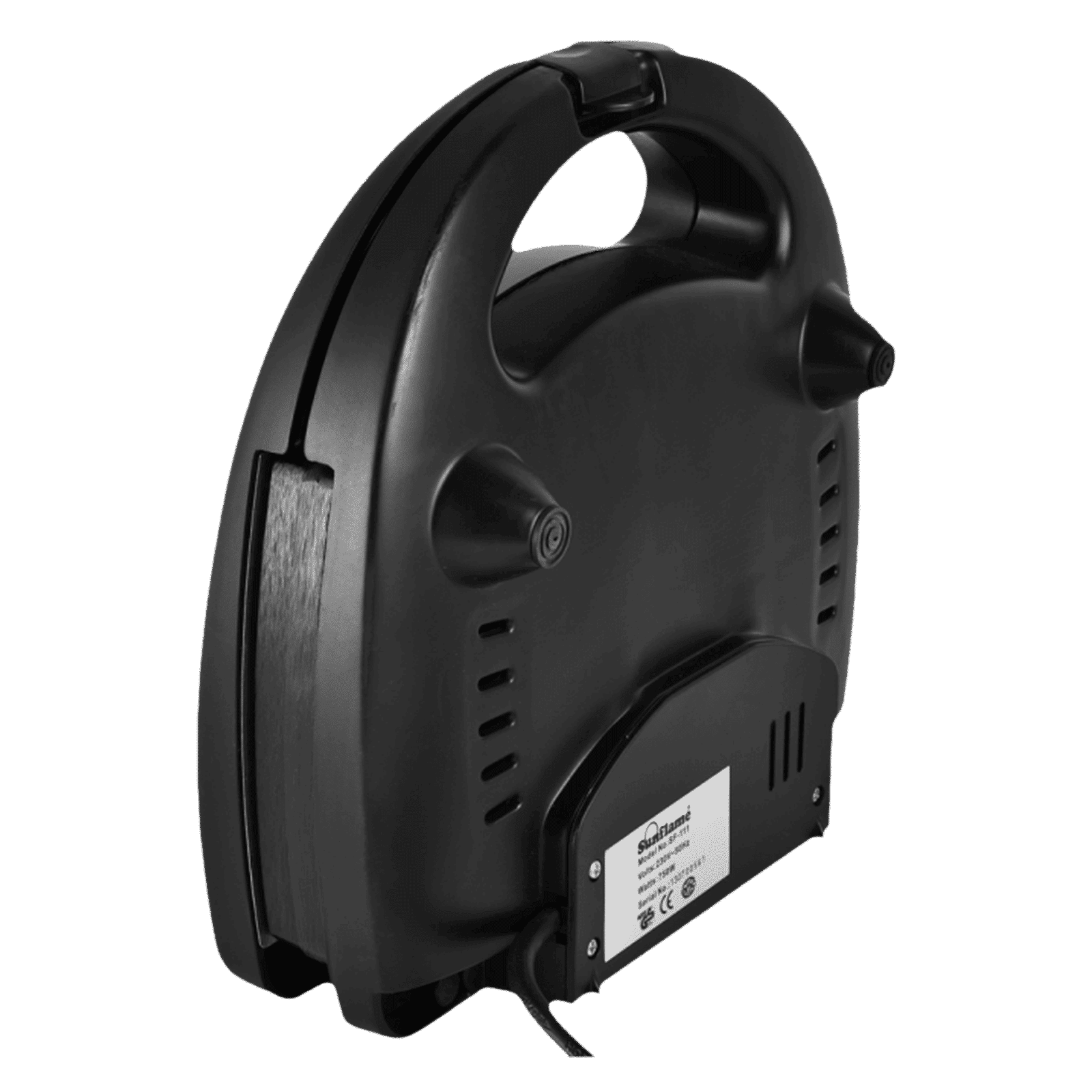 Sunflame SF-111 750W 2 Slice Grill Sandwich Toaster with In-built Safety Fuse (Black & Silver)_5