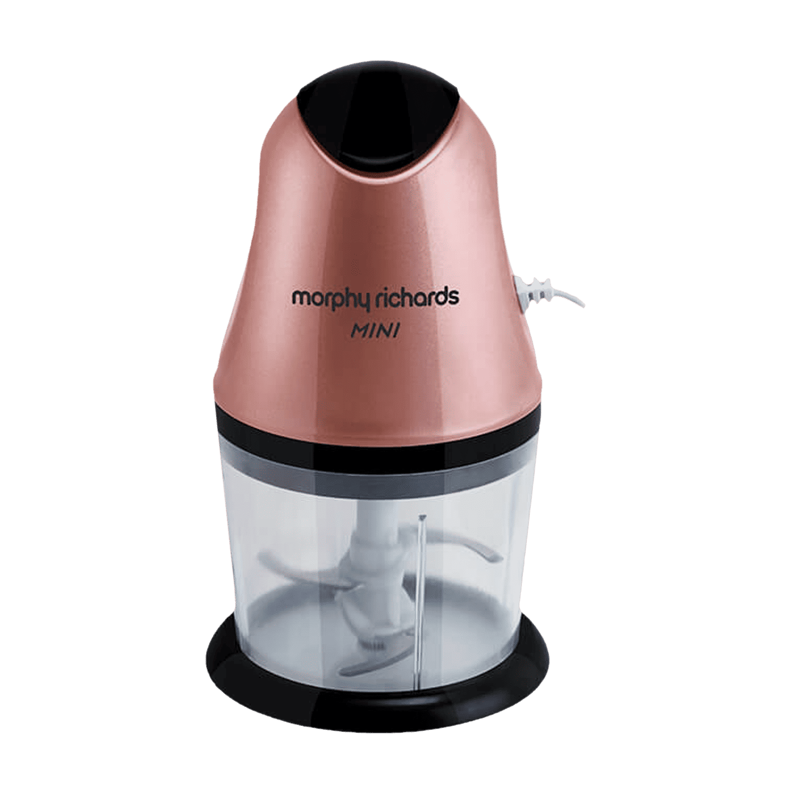 morphy richards Mini 300 Watt Chopper with 4 Blades (Rose Gold) morphy richards Mini 300 Watt Chopper with 4 Blades (Rose Gold)_1
