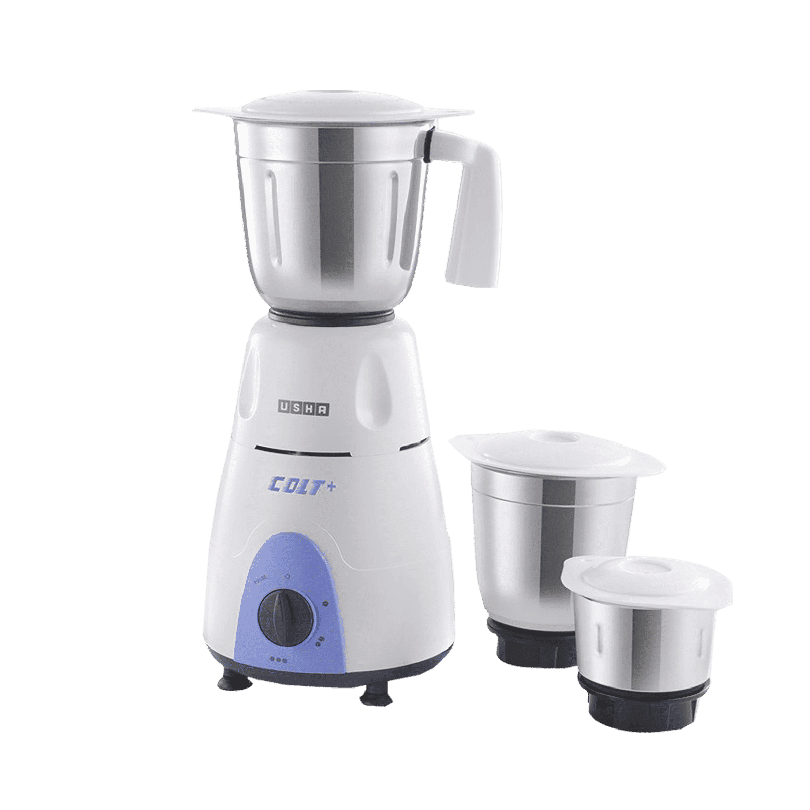 USHA Colt Plus 750 Watt 3 Jars Mixer Grinder (20000 RPM, Overload Protection, Green/White)_8